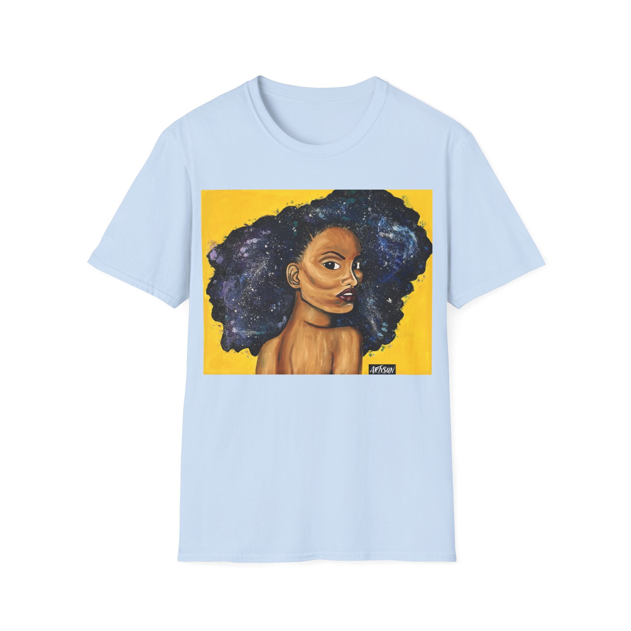 Galaxy Hair Short Sleeve Shirt