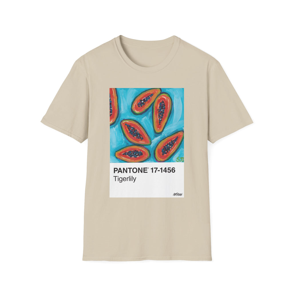 Pantone 16 Papayas Short Sleeve Shirt