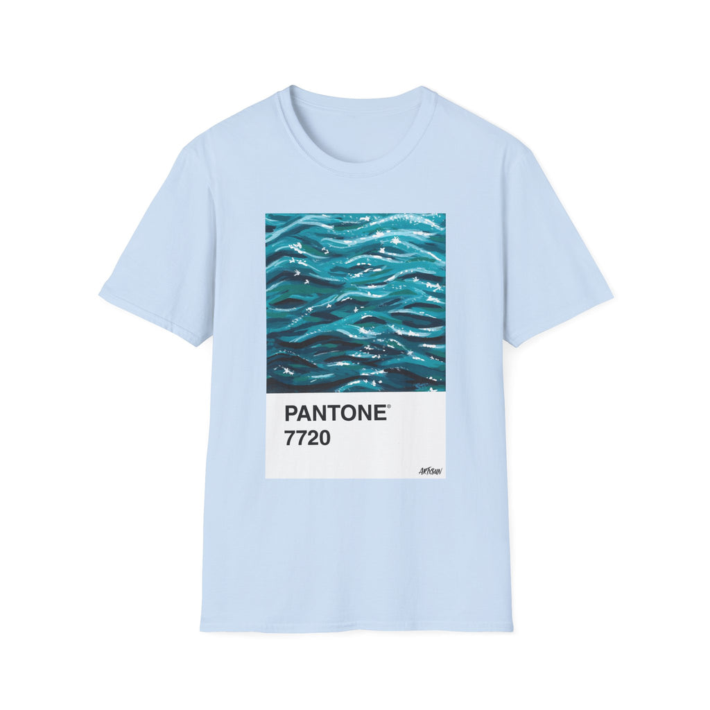 Pantone 17 Ocean Short Sleeve Shirt