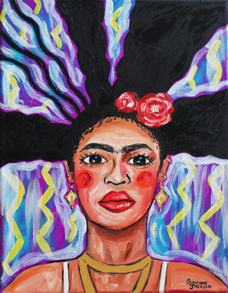 Cynthia Kahlo Canvas Print
