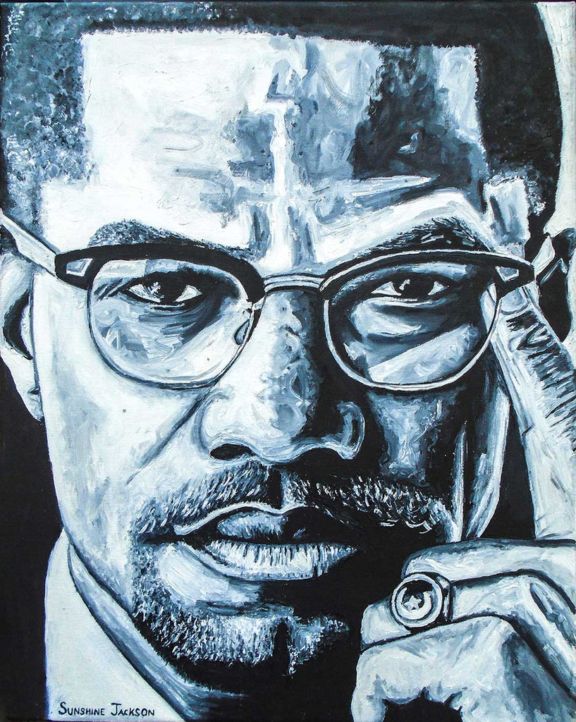 Malcolm X Fine Art Print