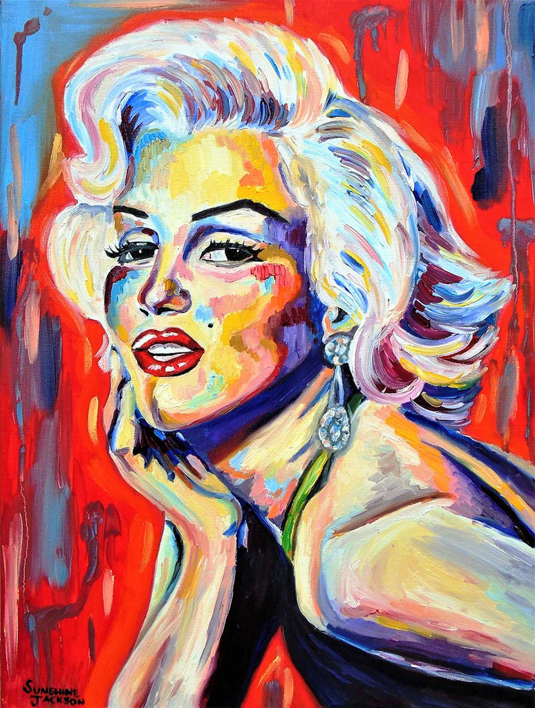 Bloody Marilyn Fine Art Print