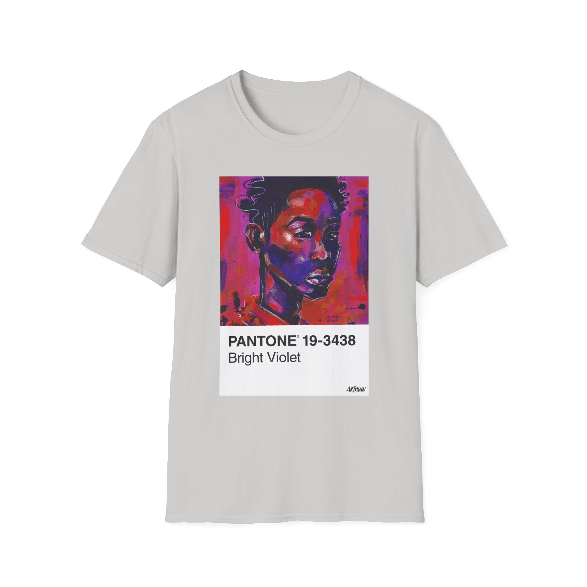 Pantone 11 Magenta Man Short Sleeve Shirt