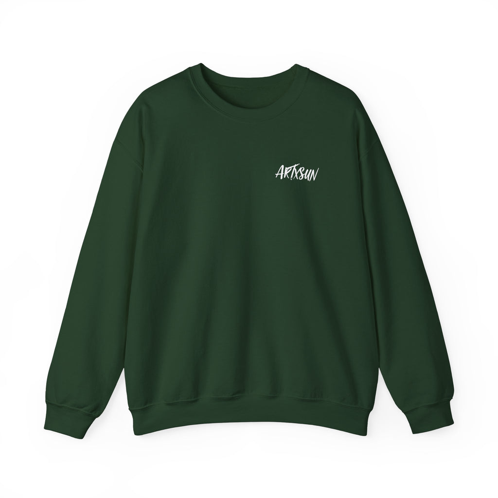 Pantone 20 Mahogany Sweatshirt with Art on Back