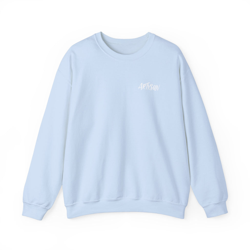 Pantone 1 Water Sweatshirt with Art on Back