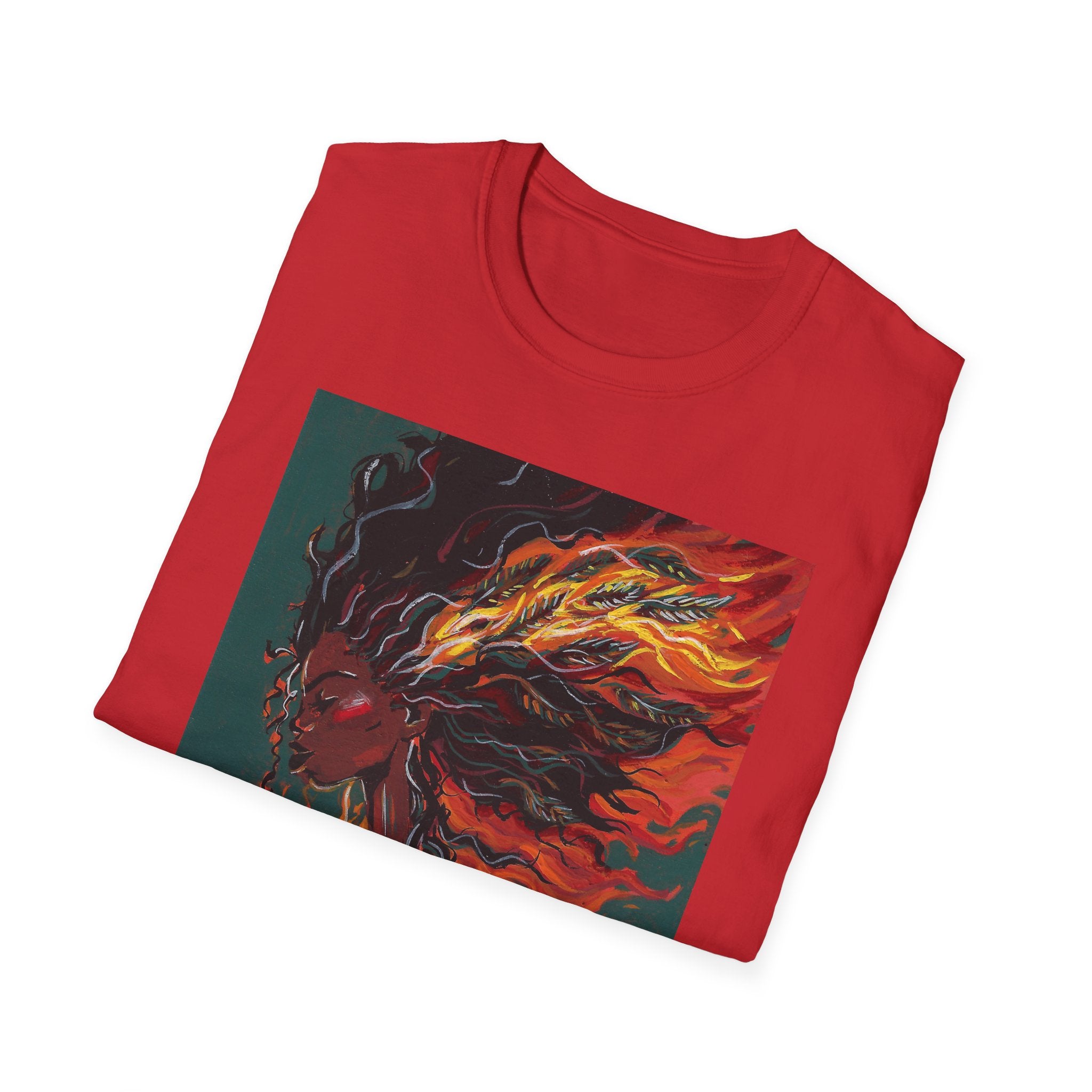 Pantone 4 Fire Short Sleeve Shirt
