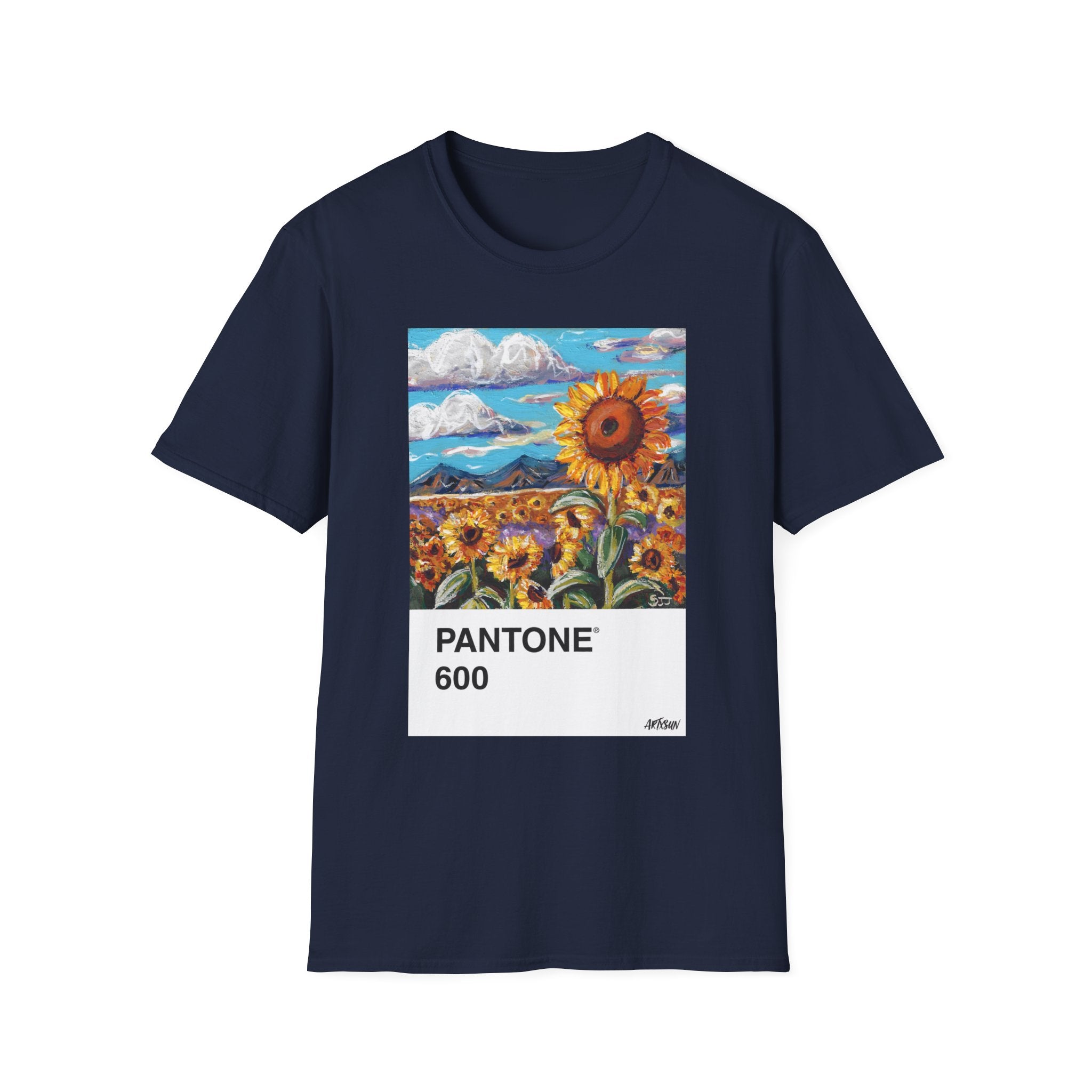 Pantone 14 Sunflower Field Short Sleeve Shirt