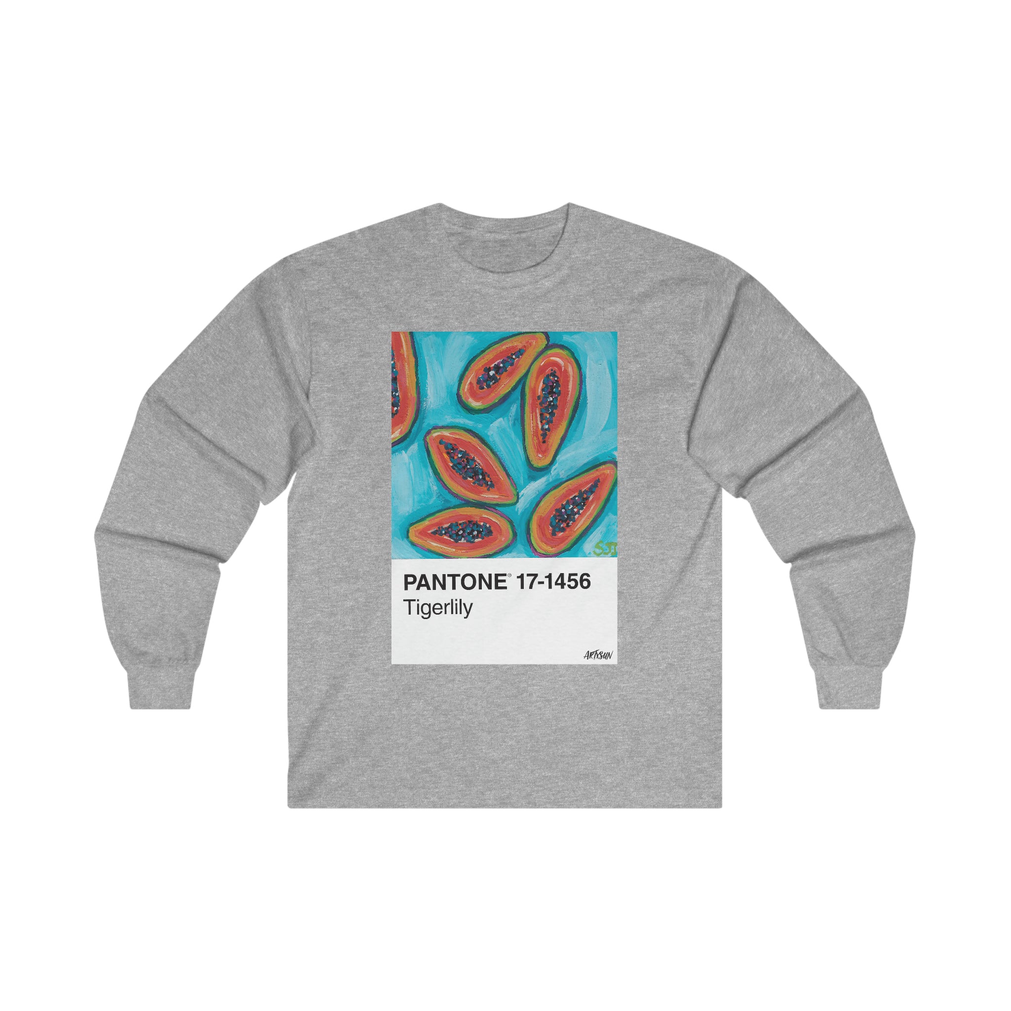 Pantone 16 Papayas Long Sleeve Shirt