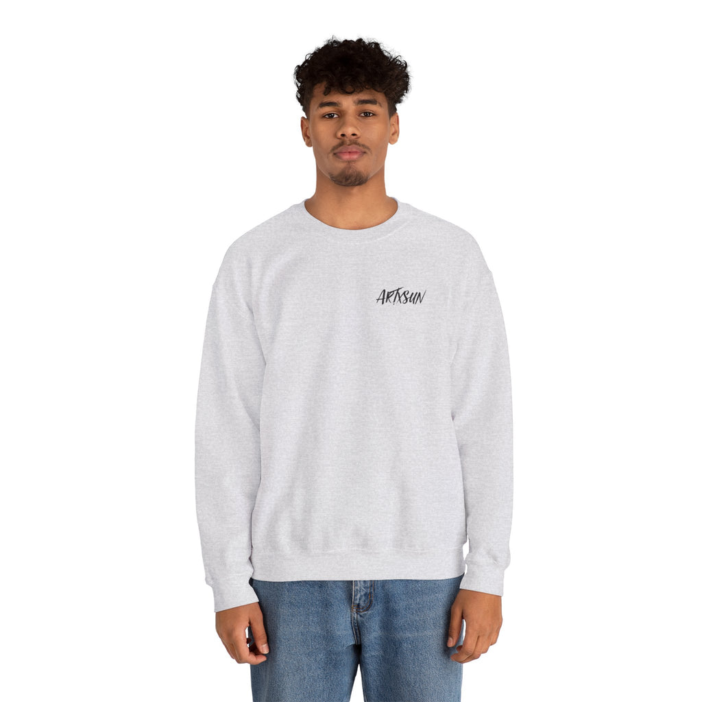 Pantone 1 Water Sweatshirt with Art on Back