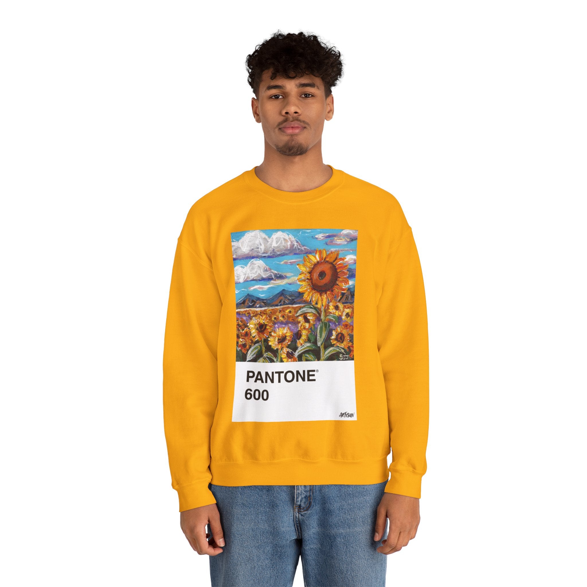 Pantone 14 Sunflower Field Sweatshirt