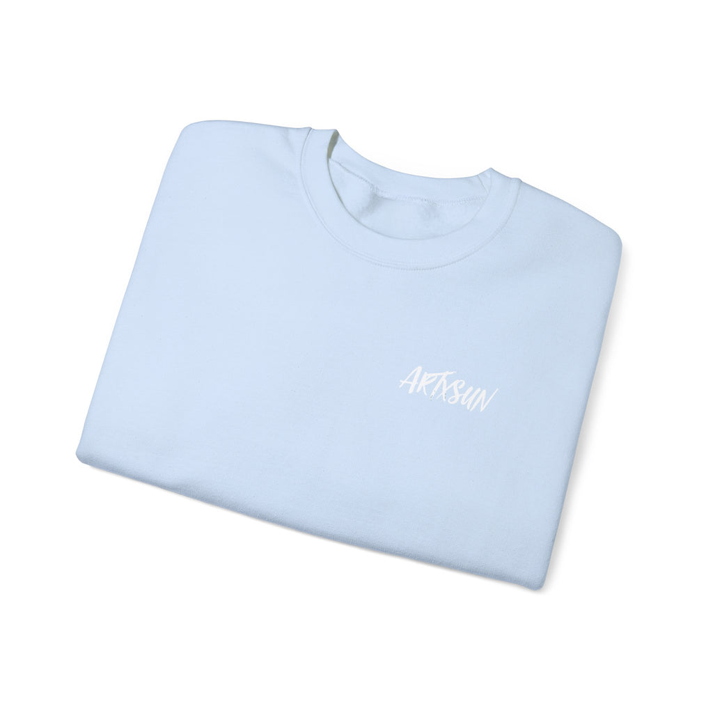 Pantone 1 Water Sweatshirt with Art on Back