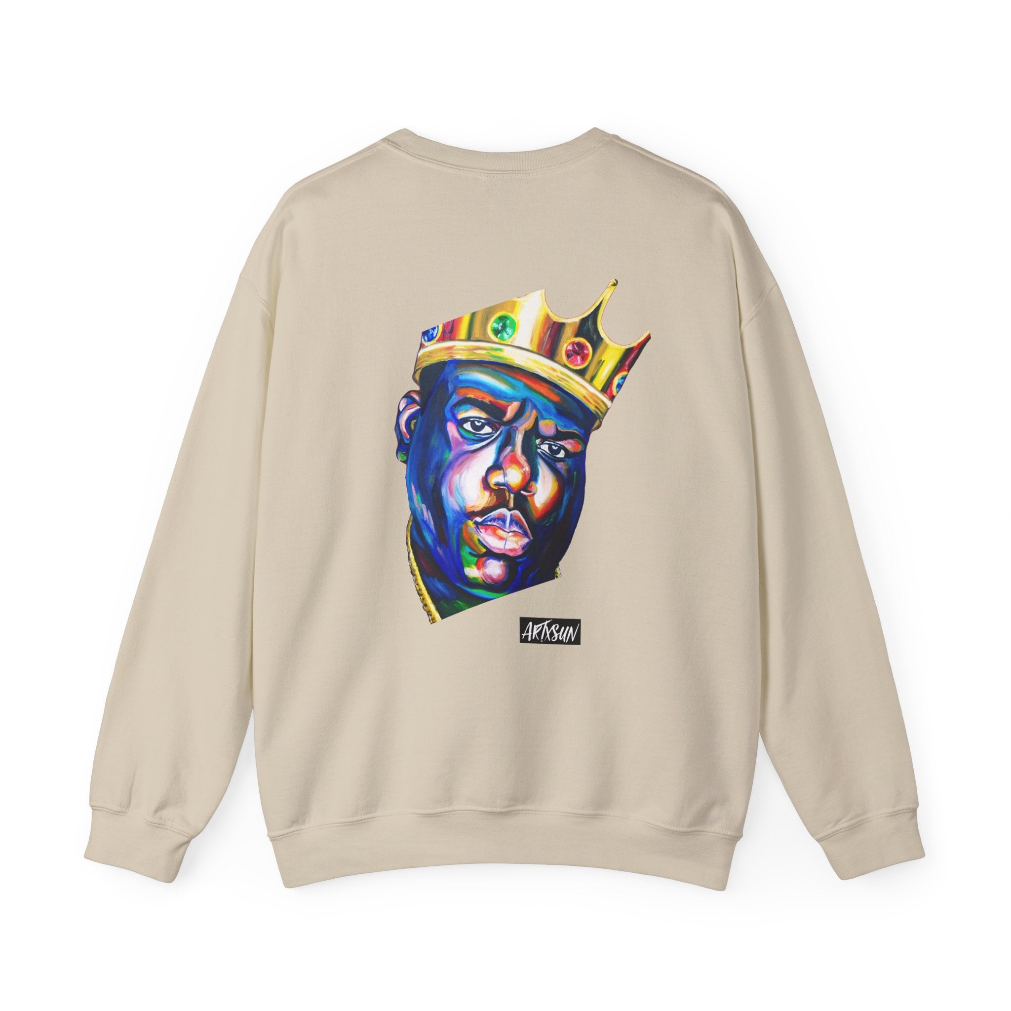 Biggie Sweatshirt with Art on Back