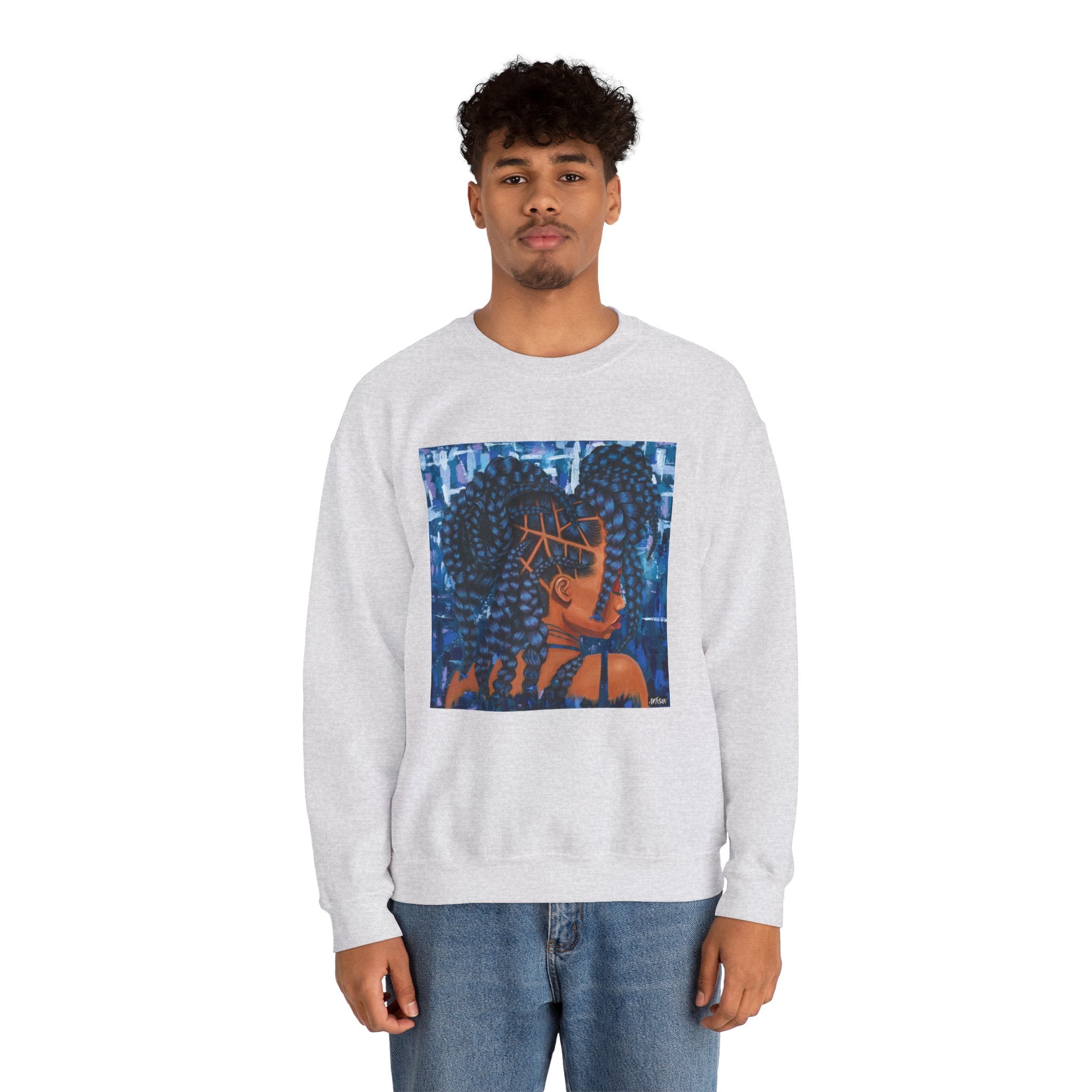 Braided Maximalism Sweatshirt