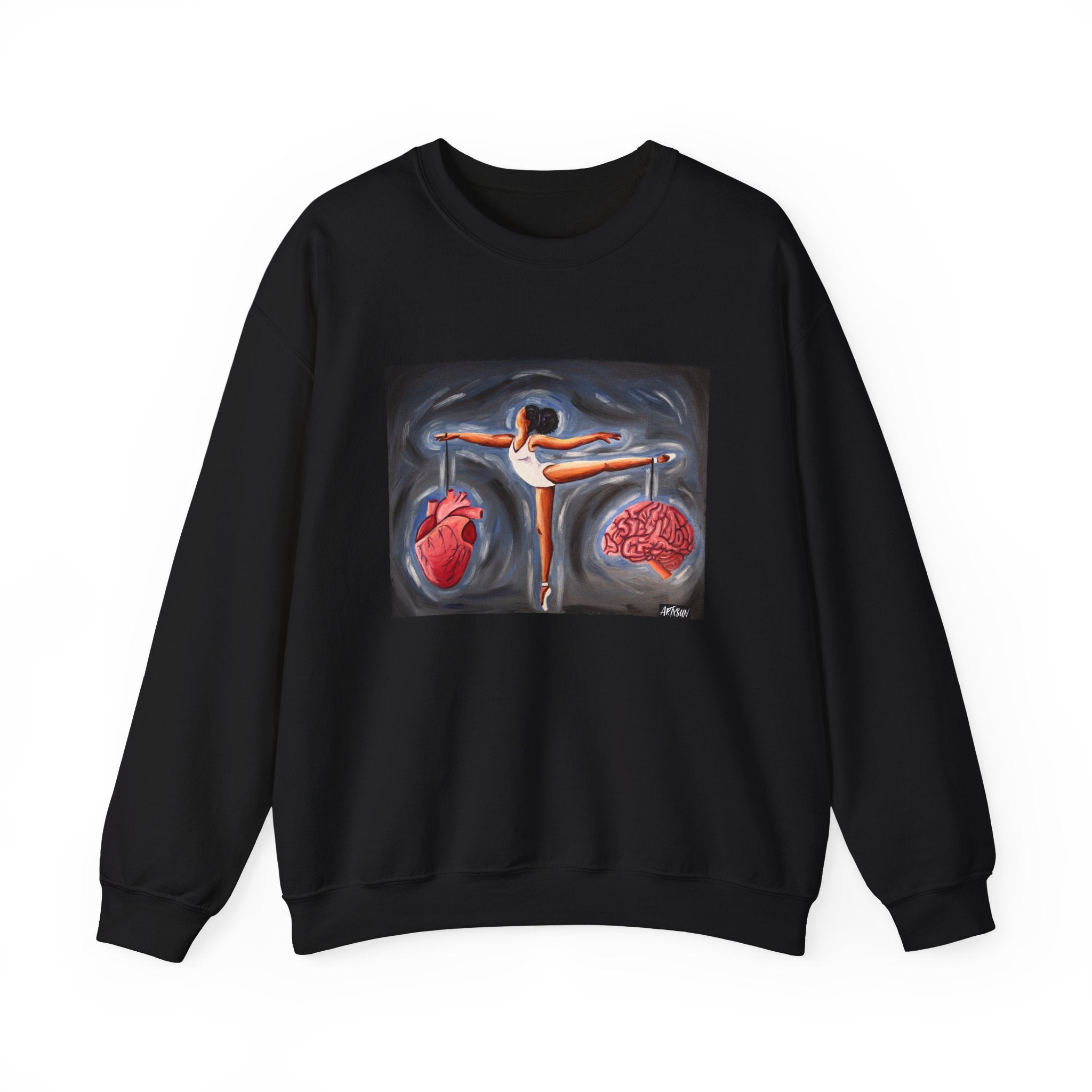 Heart vs Brain Sweatshirt