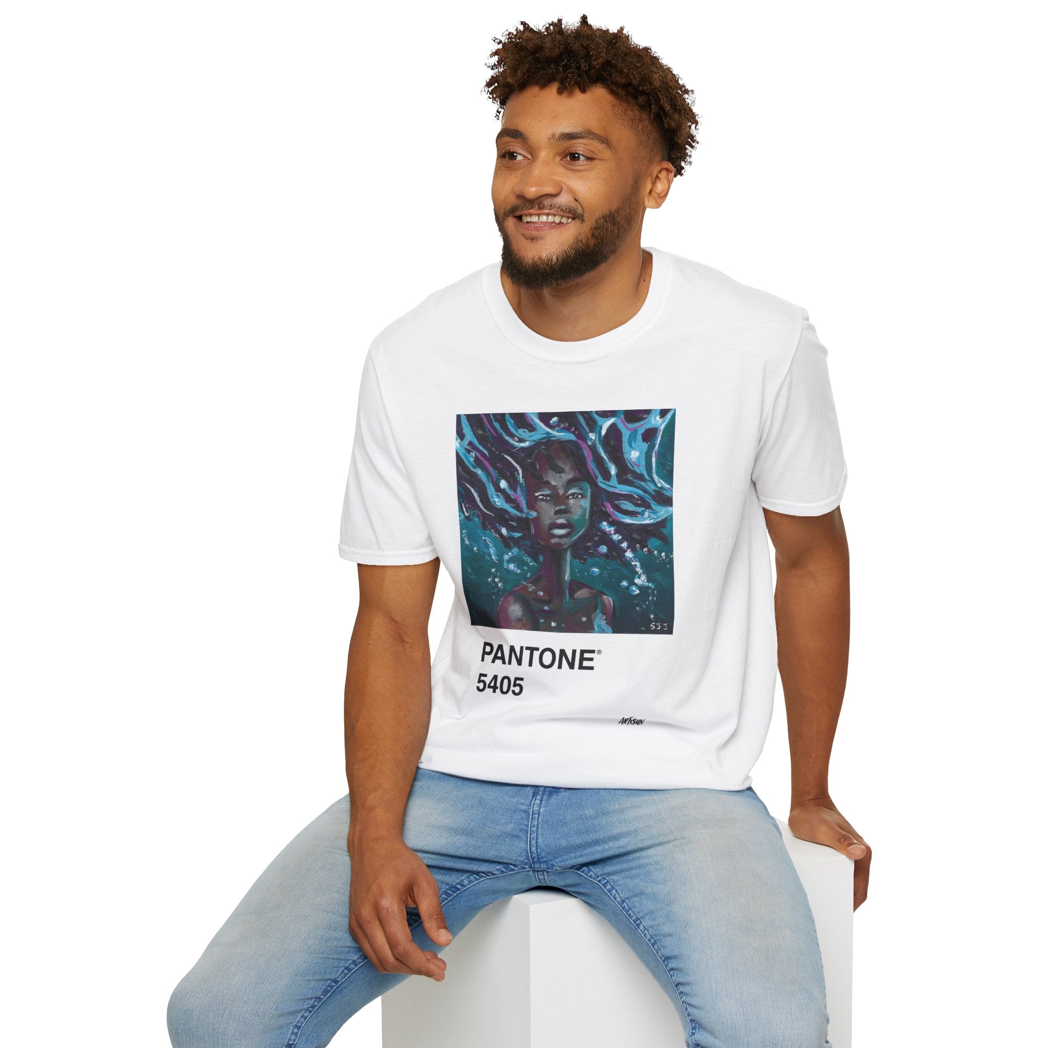 Pantone 1 Water Short Sleeve Shirt