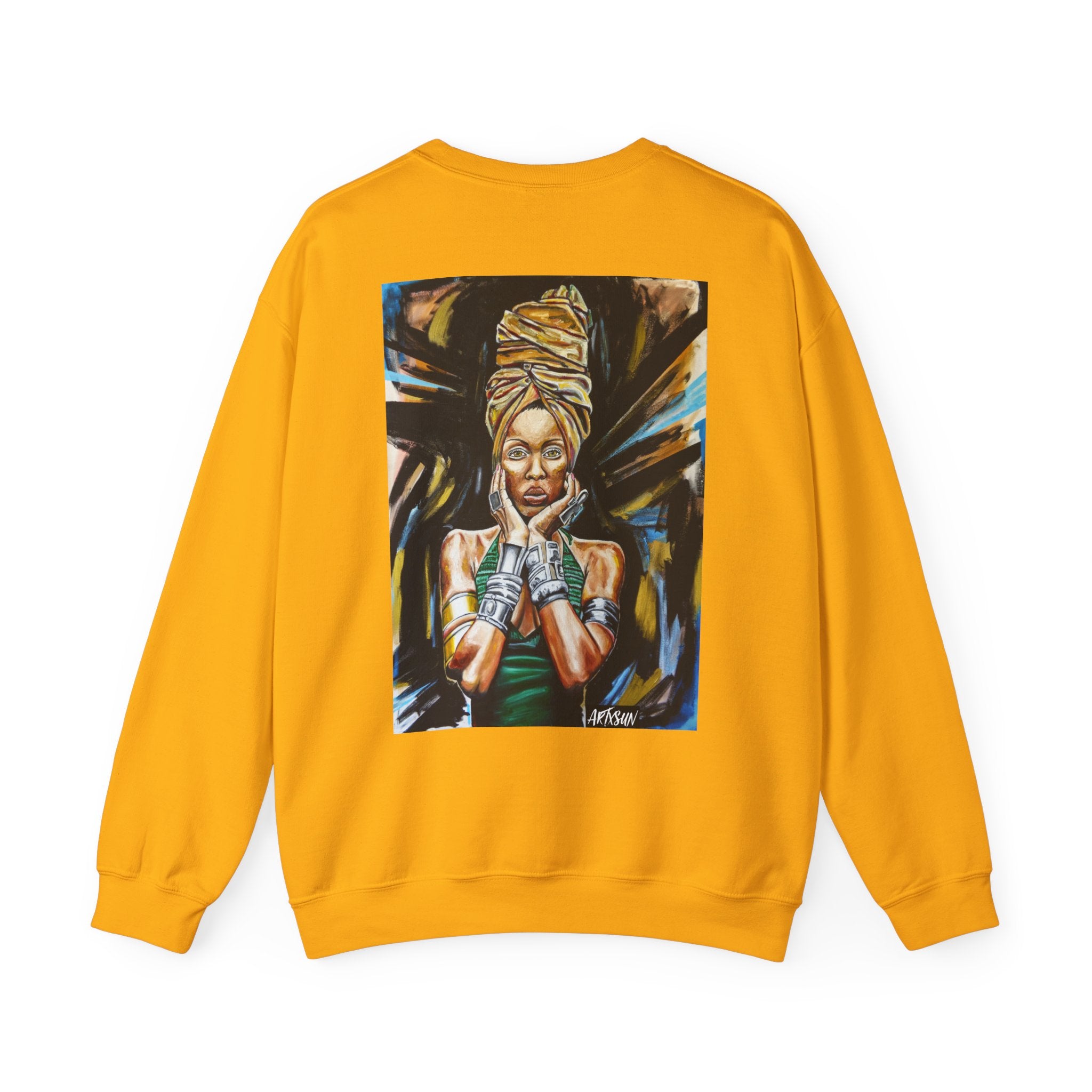 Erykah Badu Sweatshirt with Art on Back