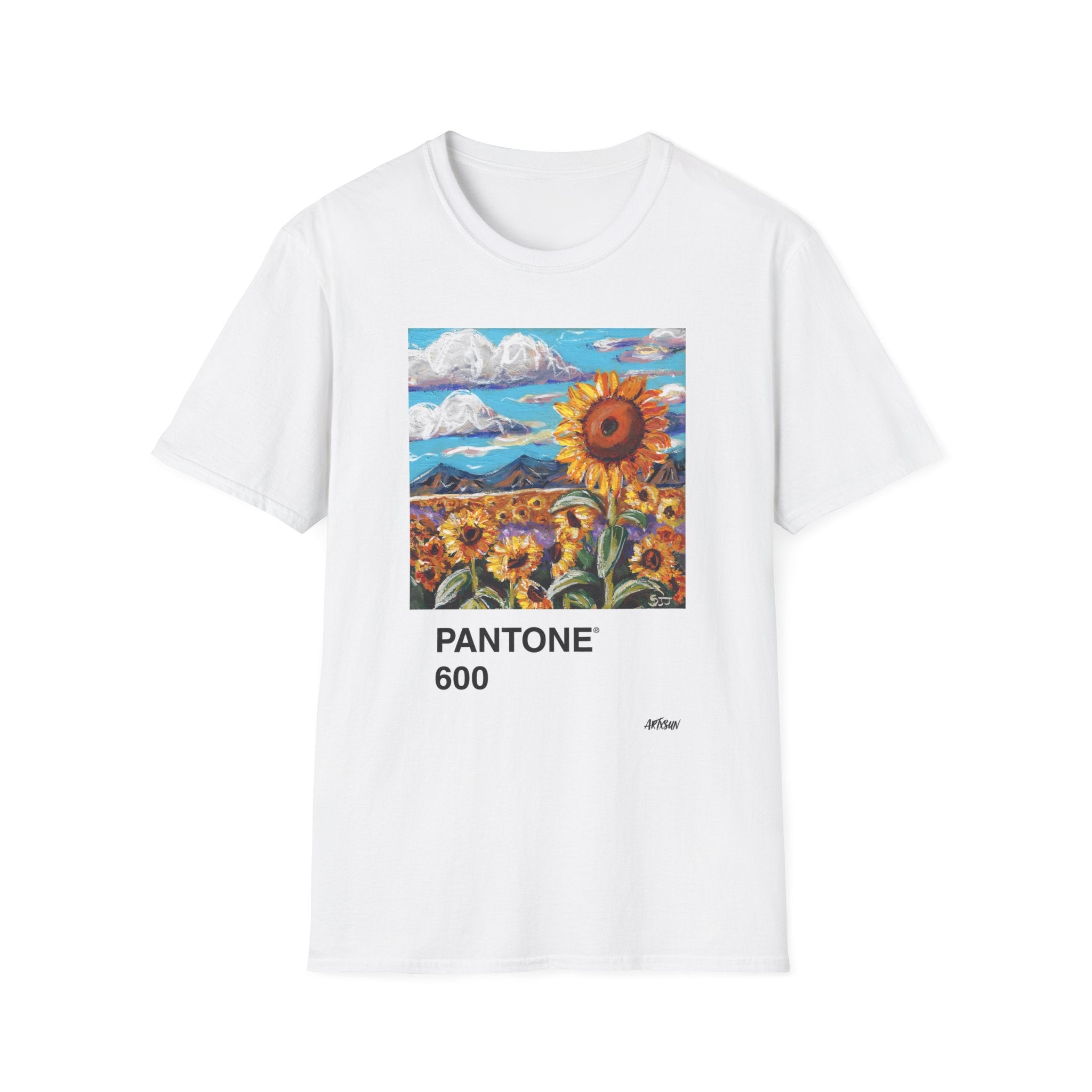 Pantone 14 Sunflower Field Short Sleeve Shirt