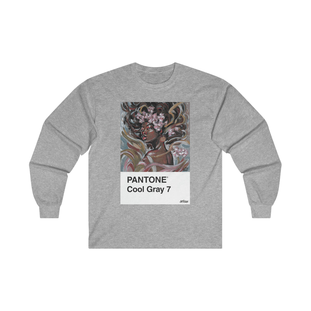 Pantone 12 Cool Gray Long Sleeve Shirt