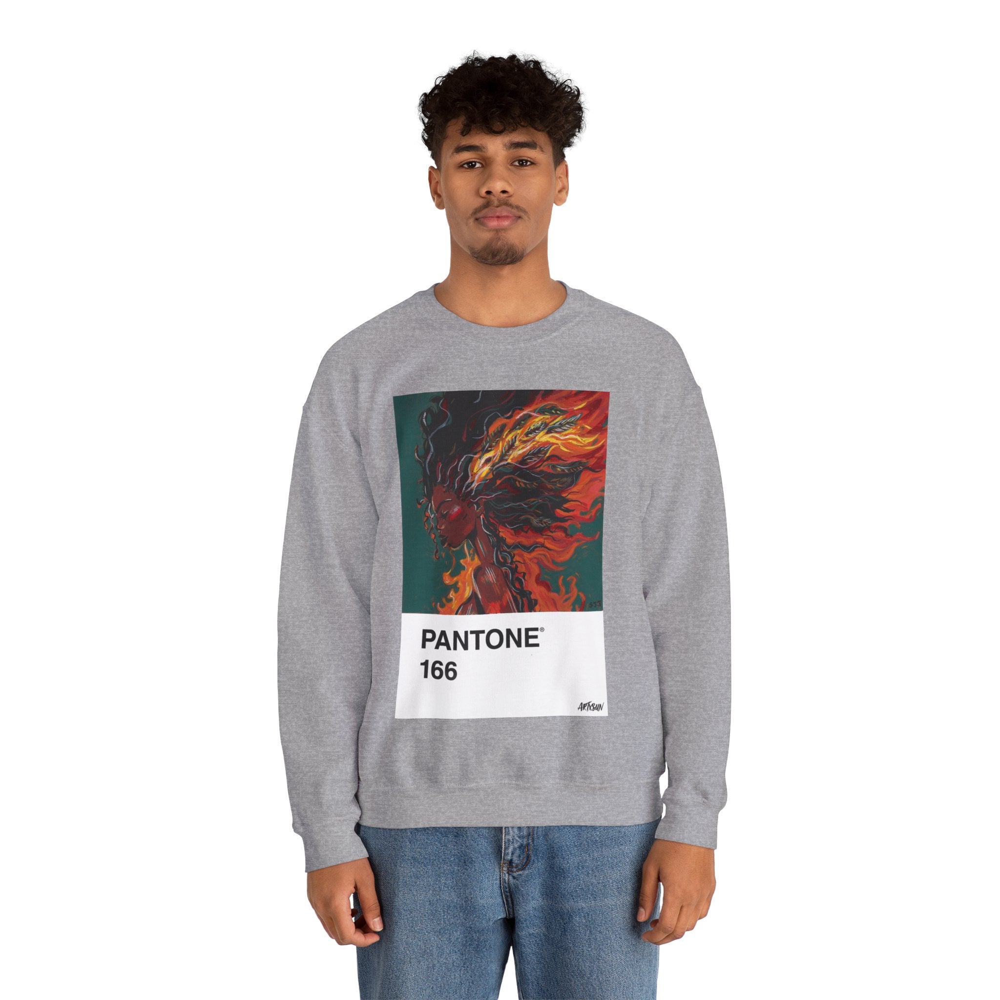 Pantone 4 Fire Sweatshirt