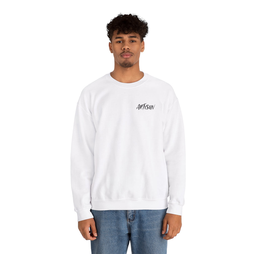 Pantone 10 Mushroom Sweatshirt with Art on Back