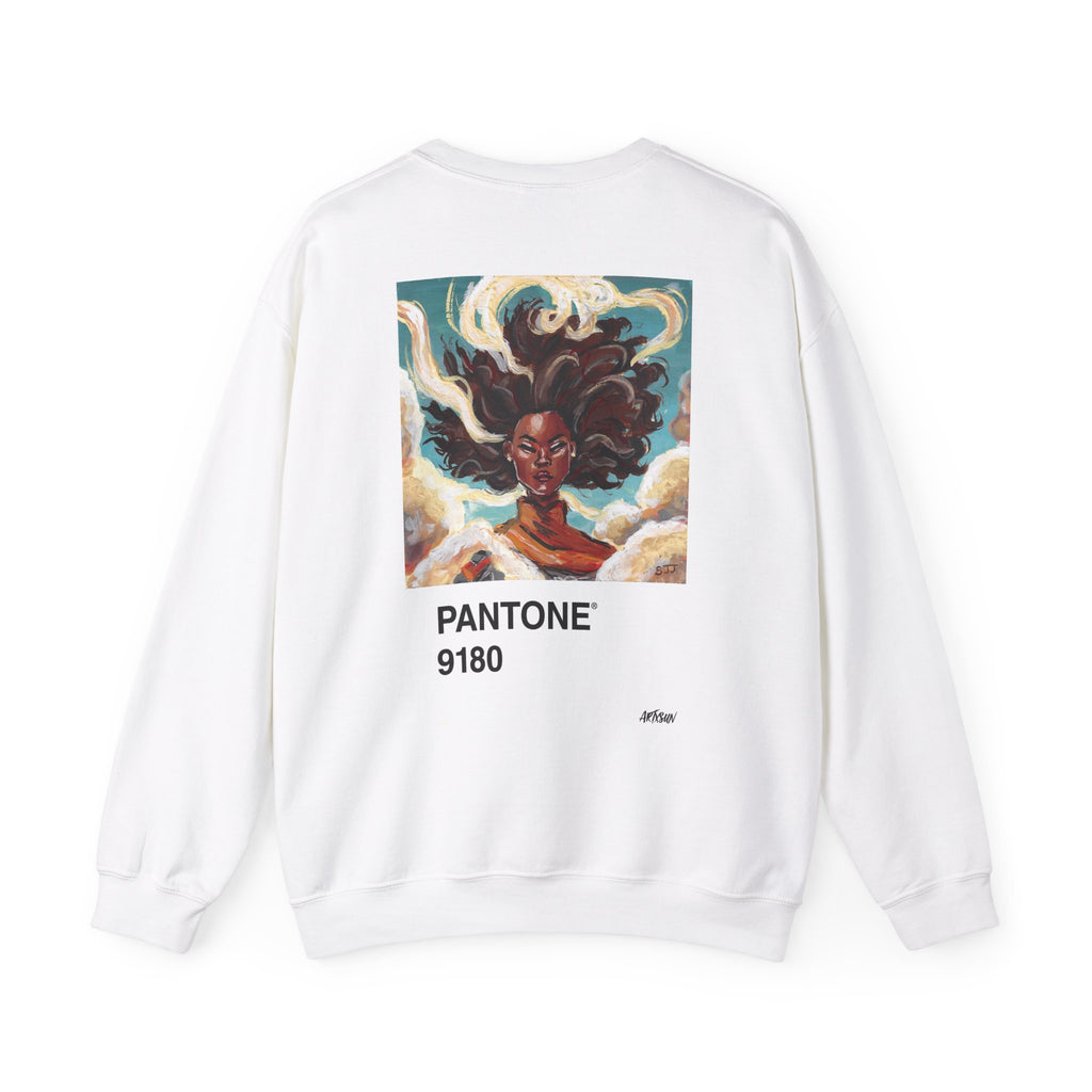 Pantone 3 Air Sweatshirt with Art on Back