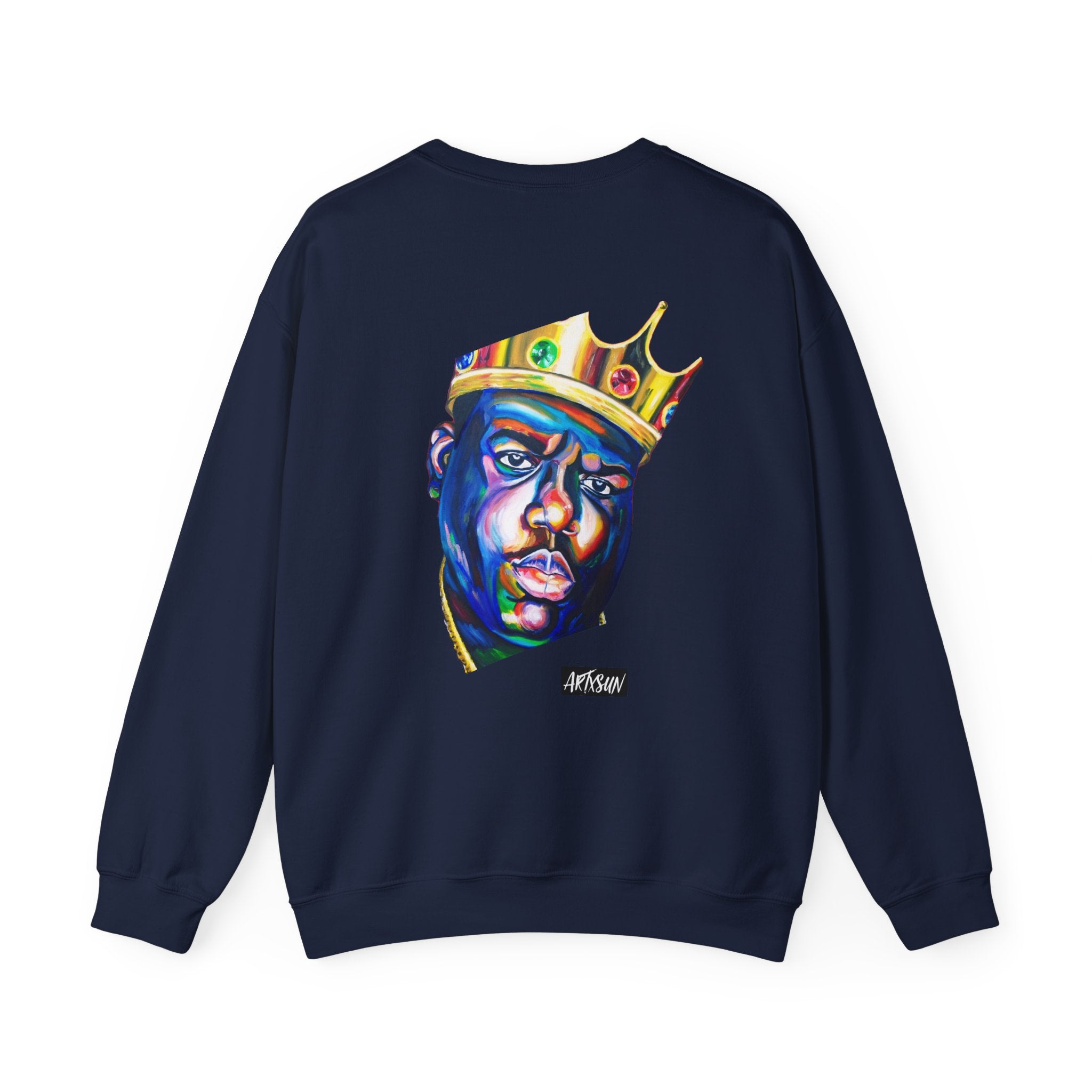 Biggie Sweatshirt with Art on Back