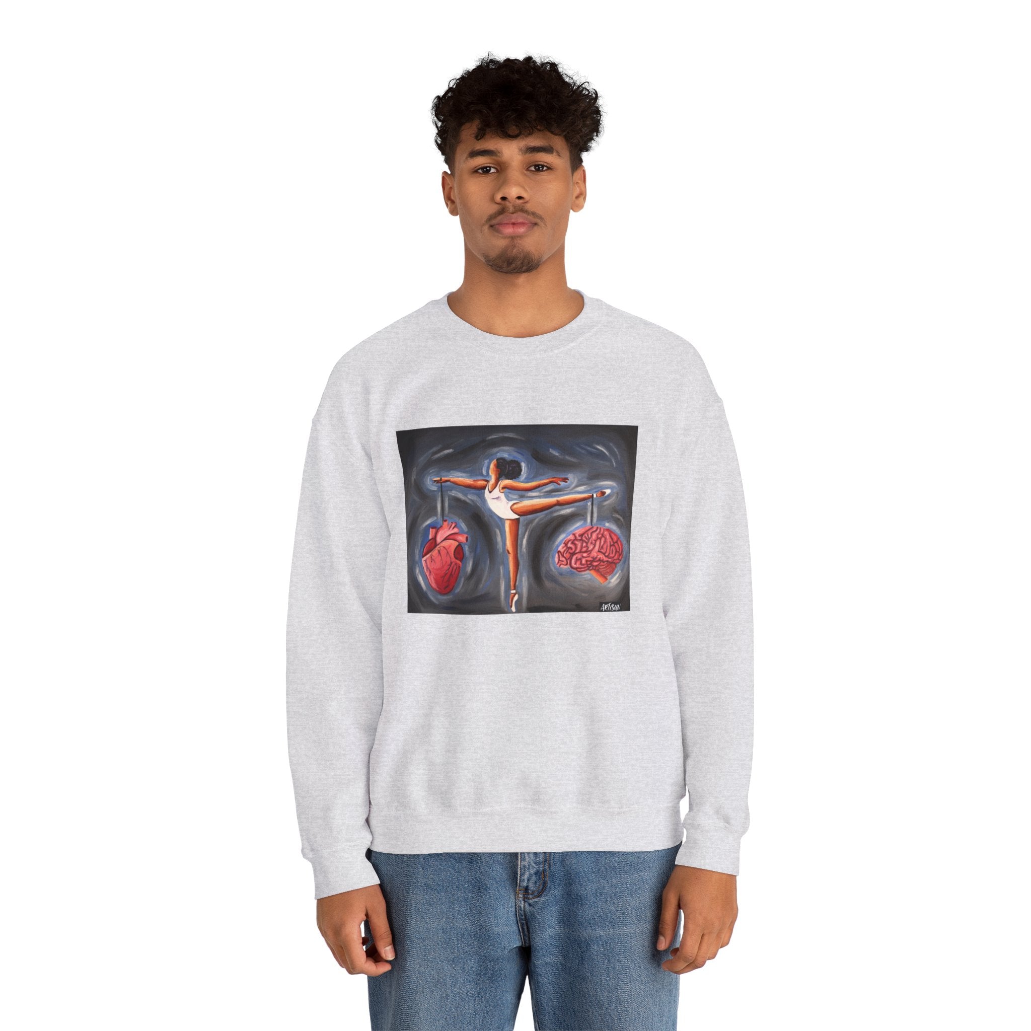 Heart vs Brain Sweatshirt