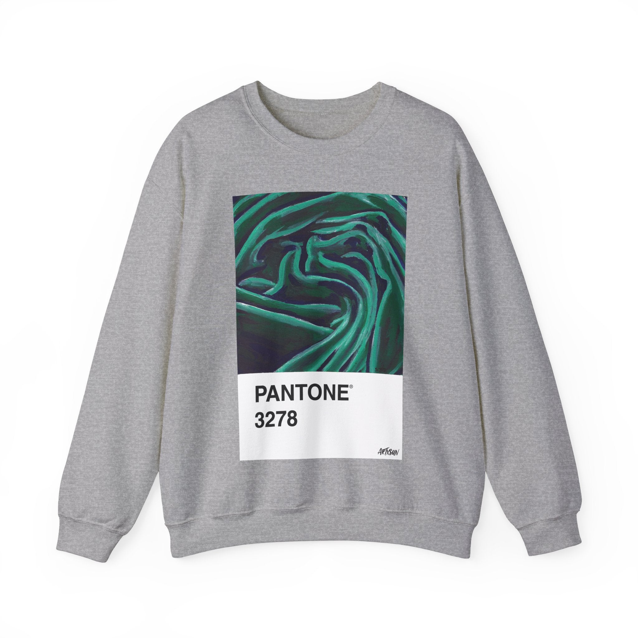 Pantone 19 Green Fabric Sweatshirt