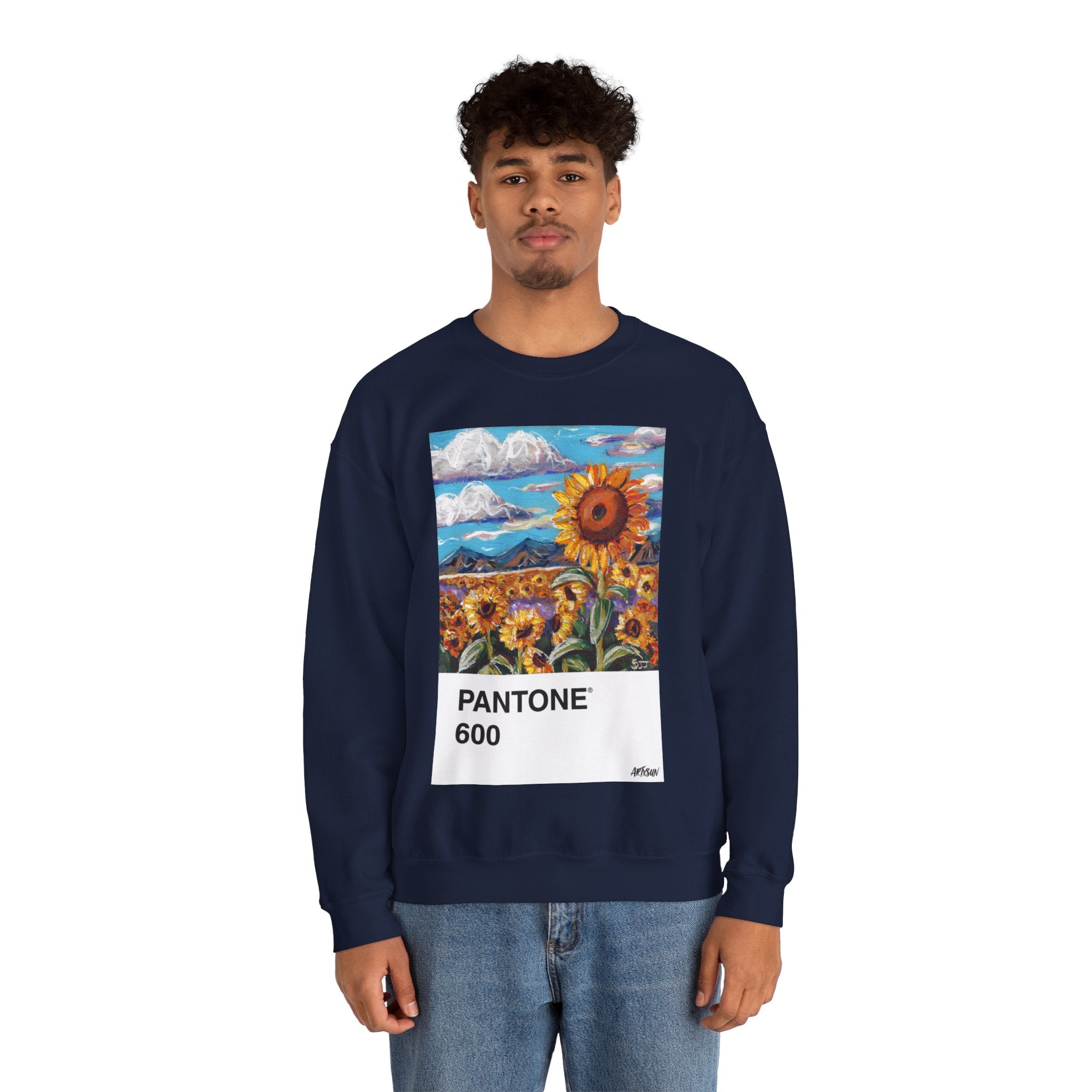 Pantone 14 Sunflower Field Sweatshirt – ARTXSUN