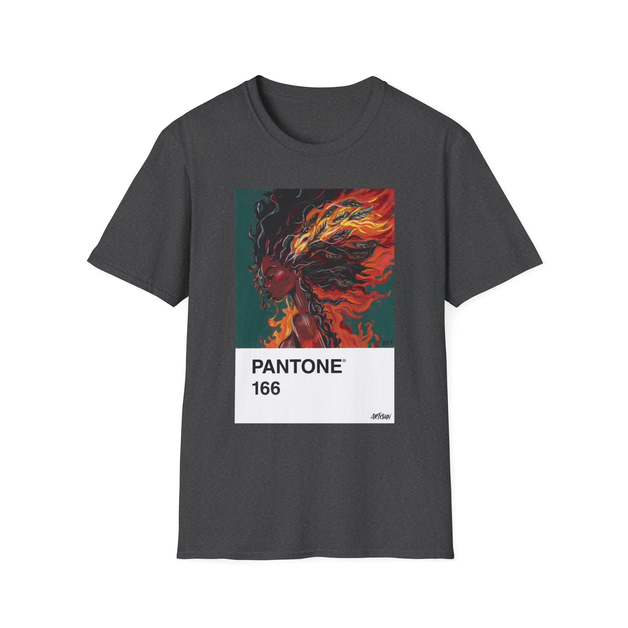 Pantone 4 Fire Short Sleeve Shirt