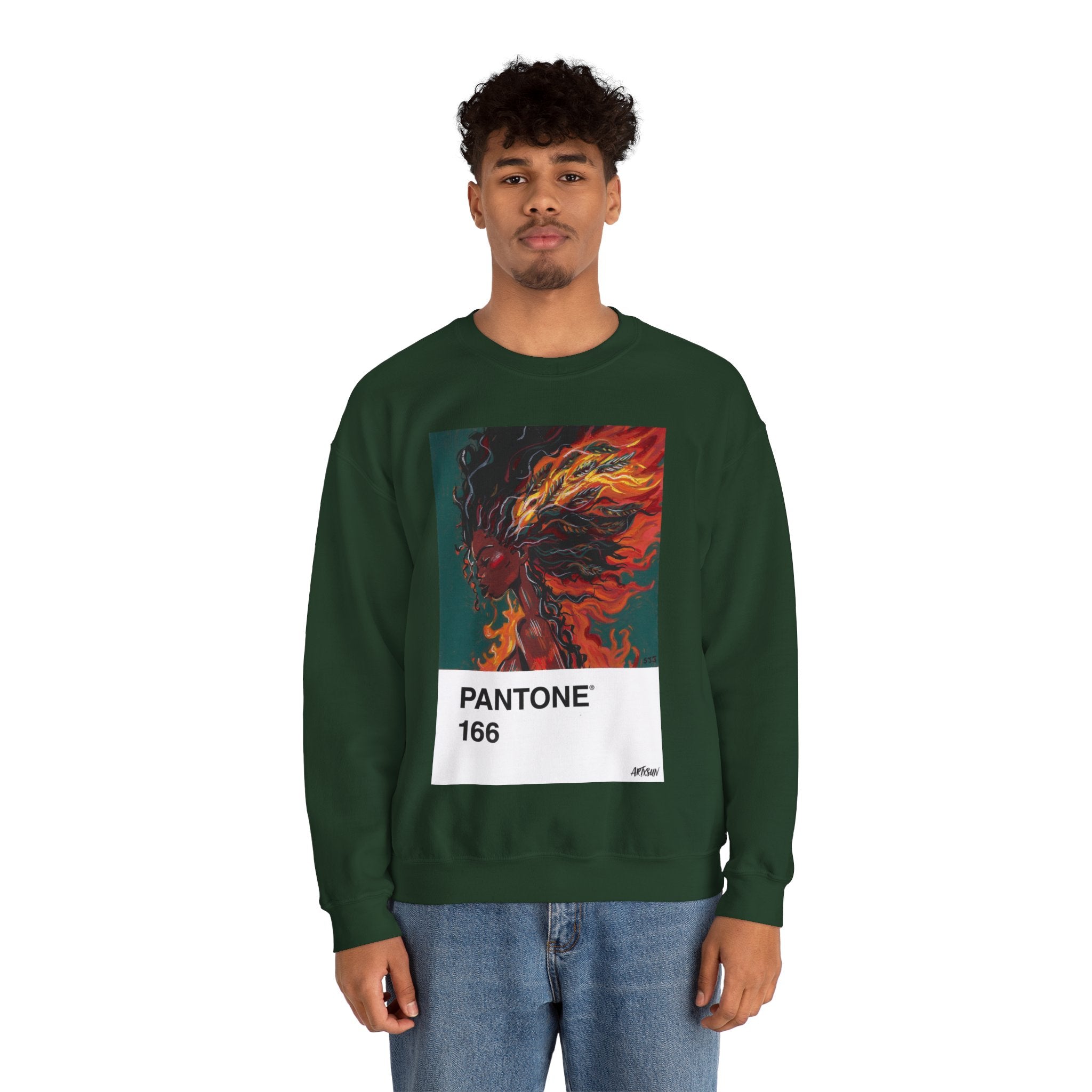 Pantone 4 Fire Sweatshirt