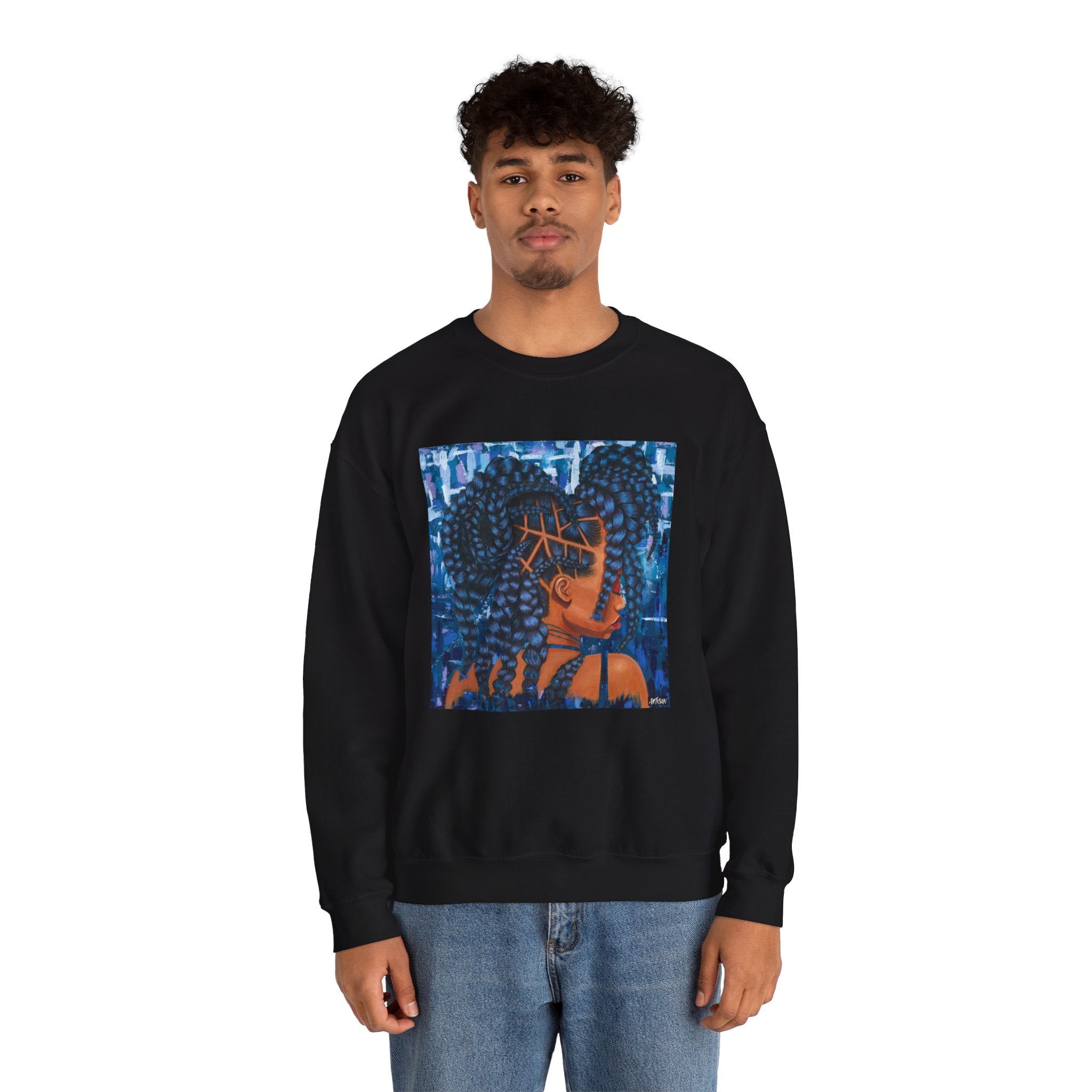 Braided Maximalism Sweatshirt