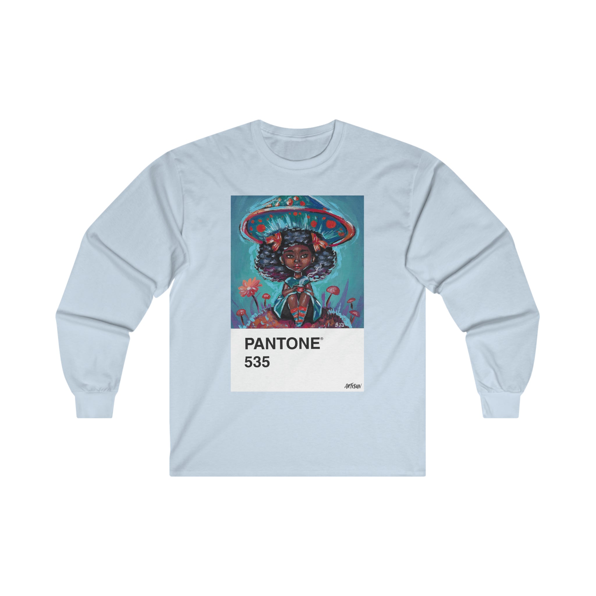 Pantone 10 Mushroom Long Sleeve Shirt