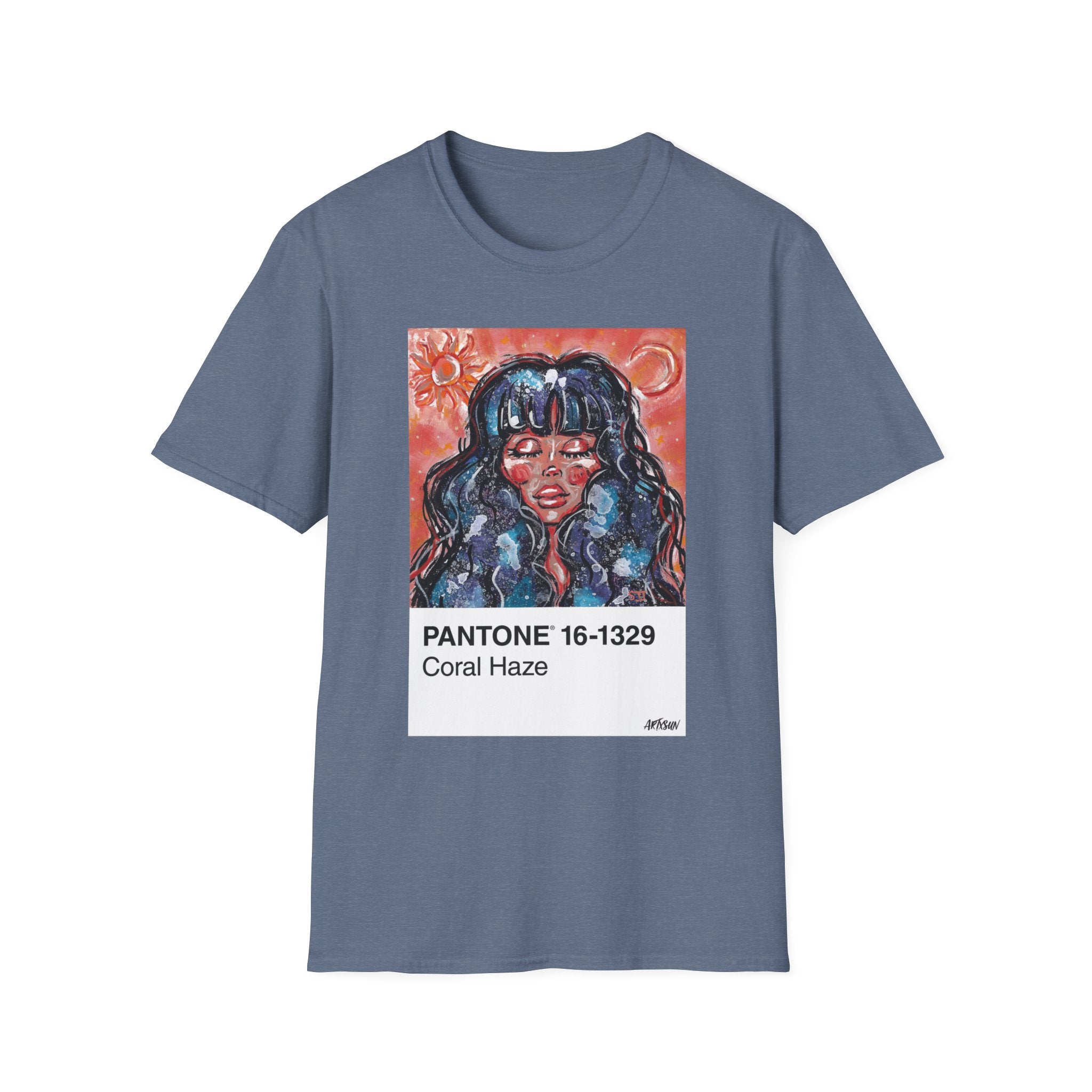 Pantone 5 Galaxy Girl Short Sleeve Shirt