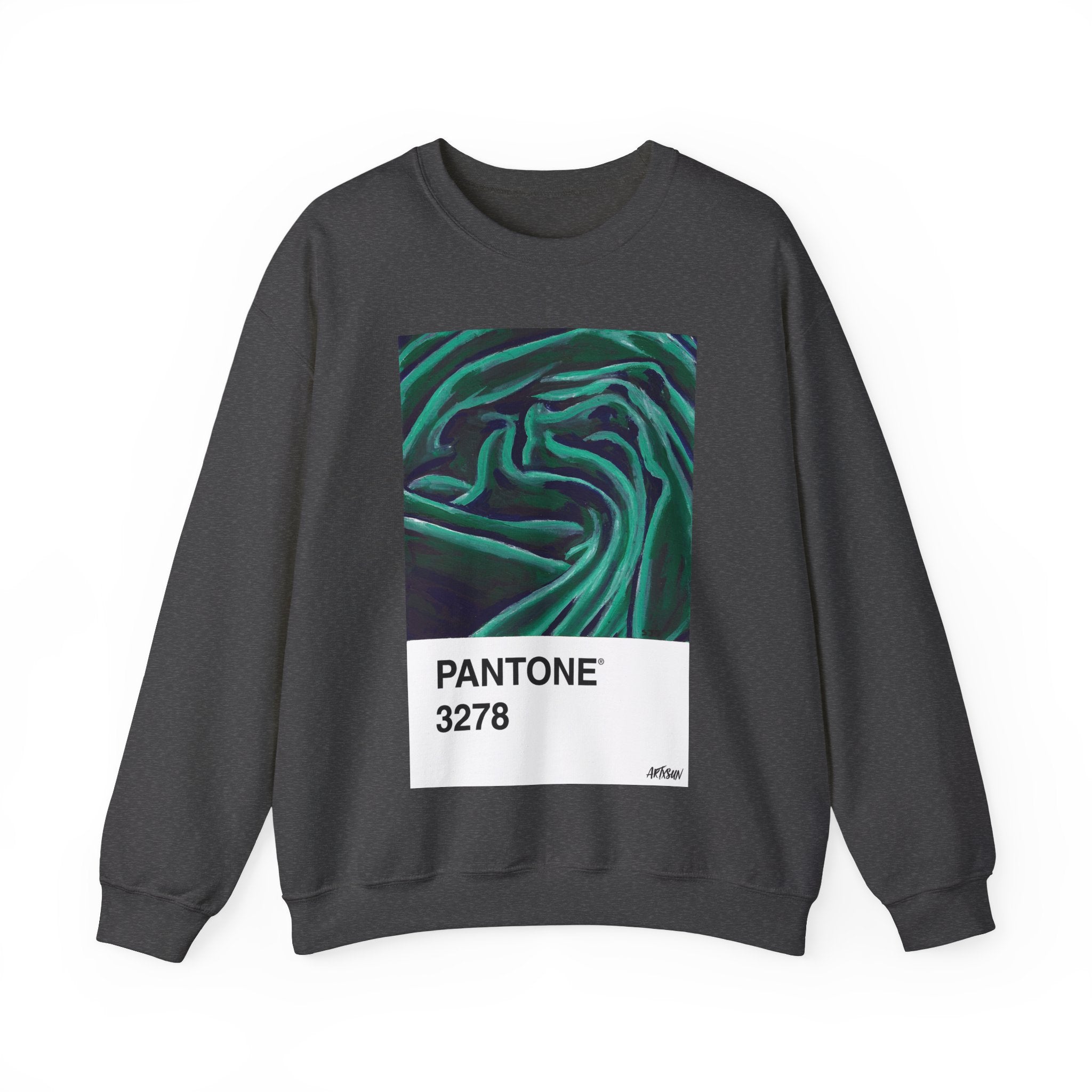 Pantone 19 Green Fabric Sweatshirt