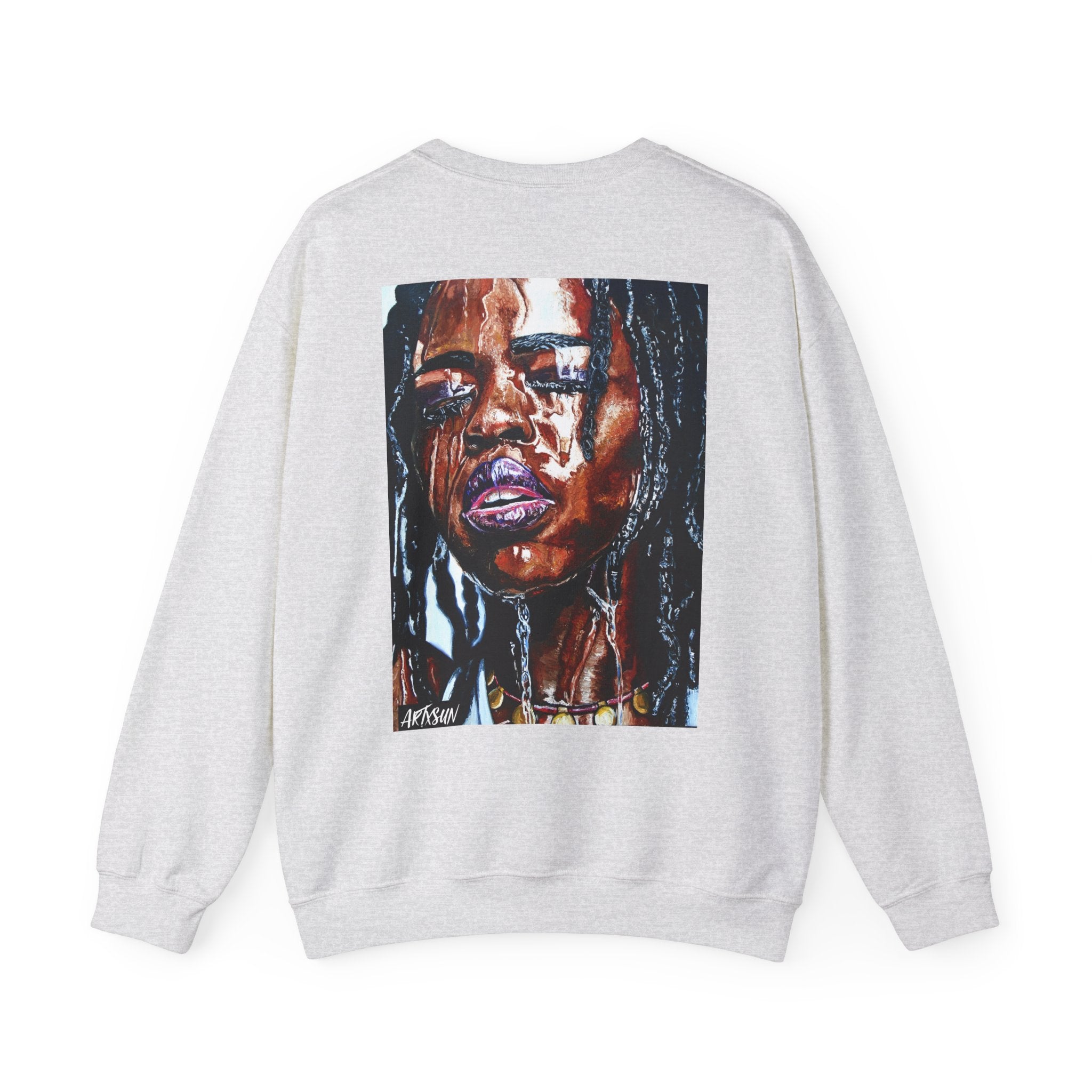 Lauryn Hill Sweatshirt with Art on Back