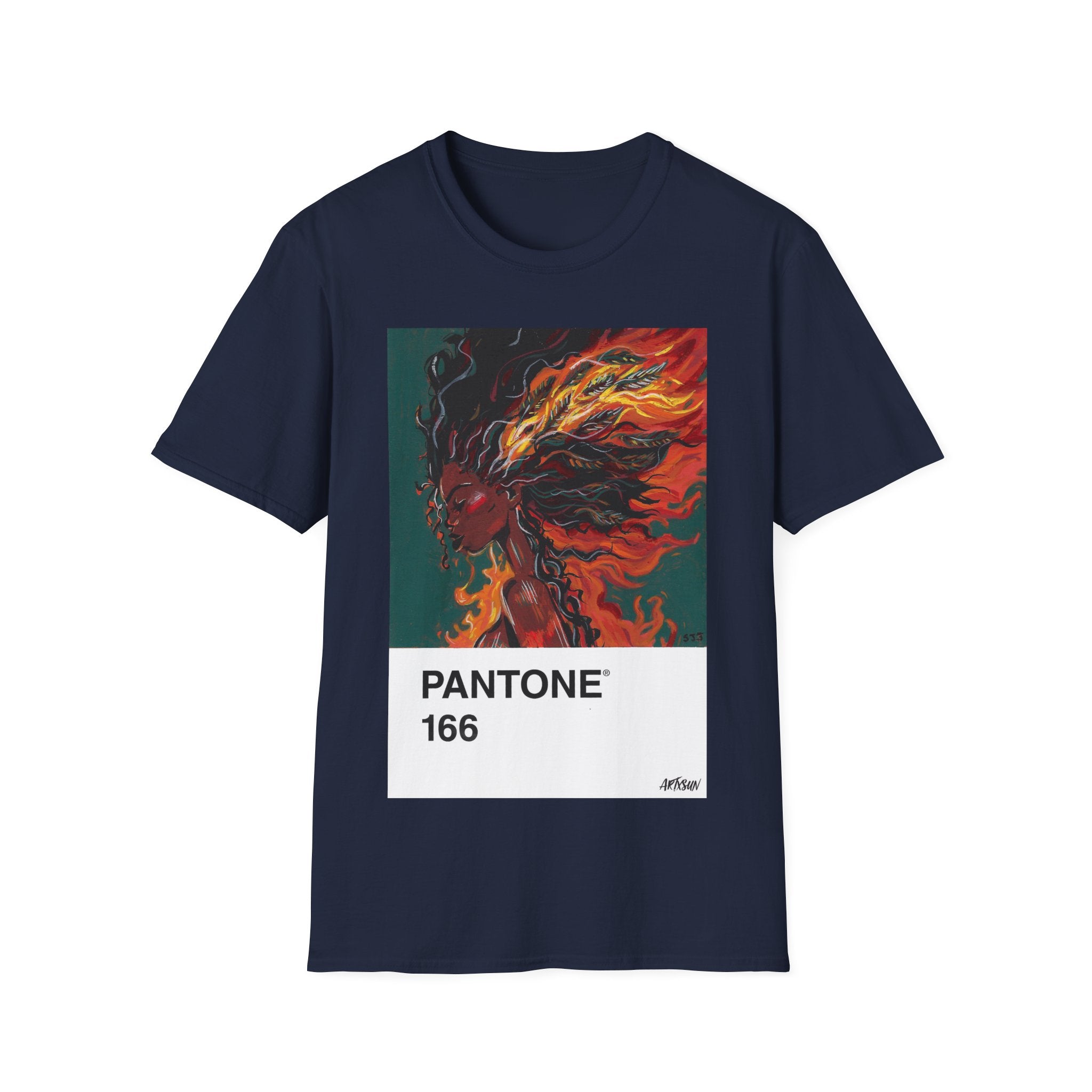 Pantone 4 Fire Short Sleeve Shirt