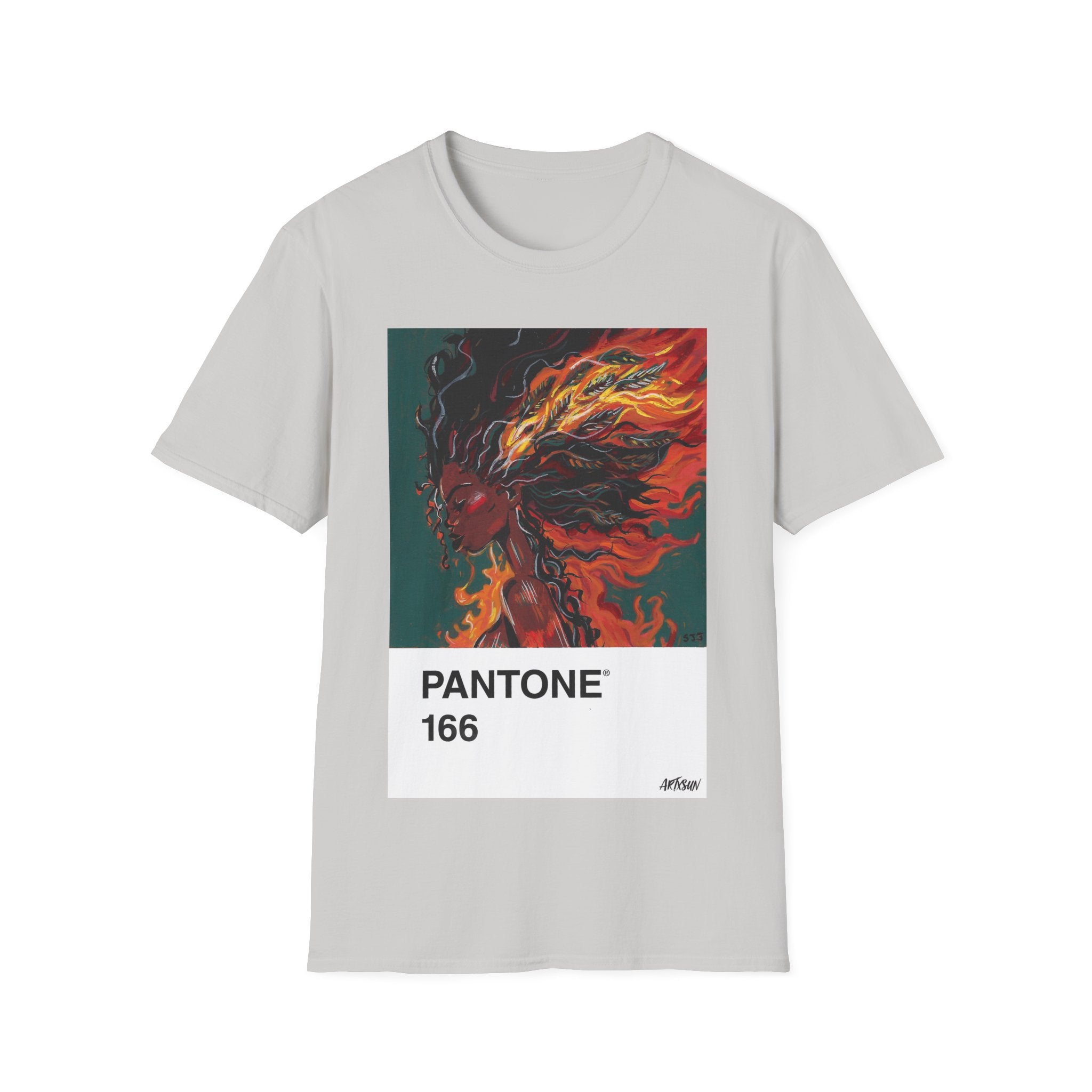 Pantone 4 Fire Short Sleeve Shirt