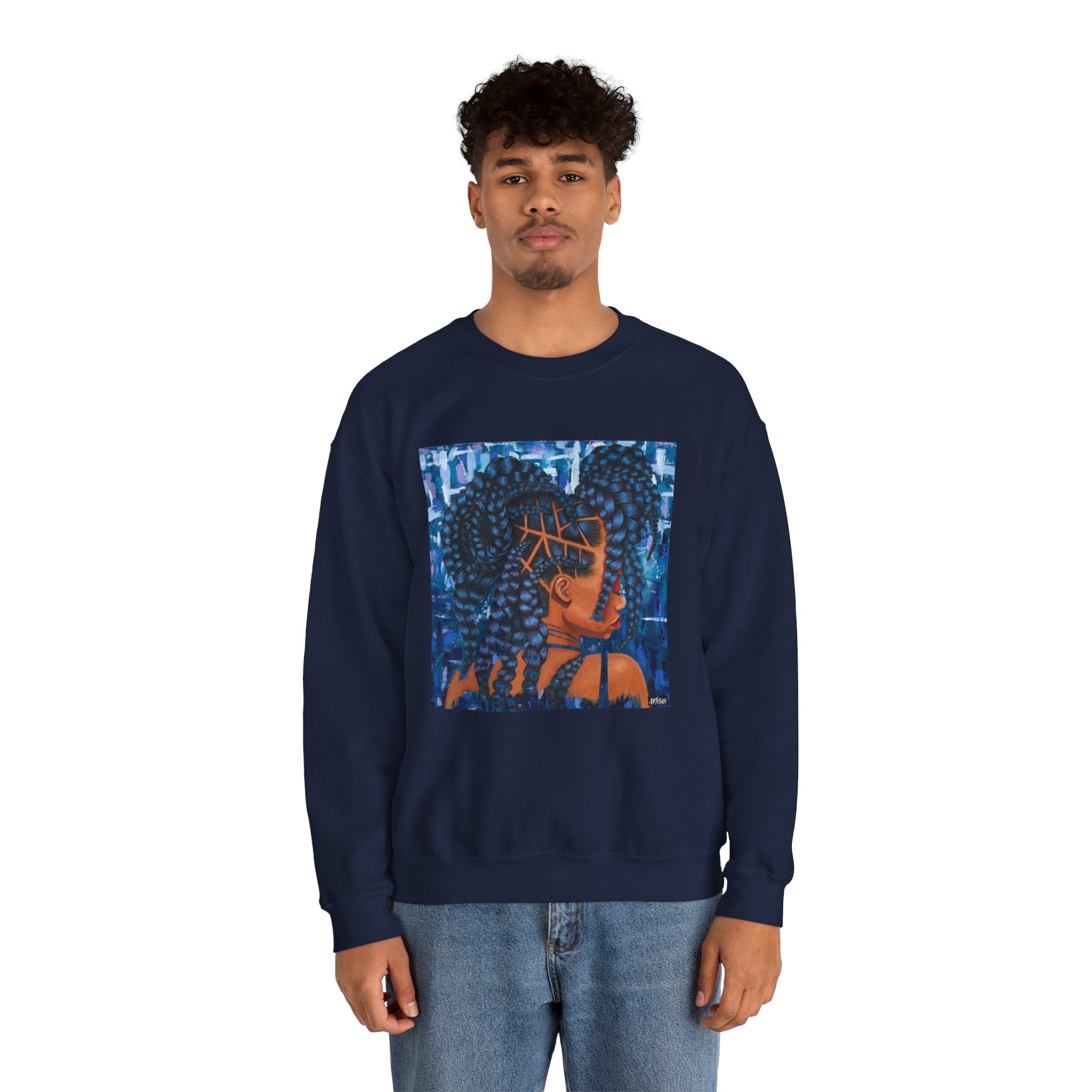 Braided Maximalism Sweatshirt