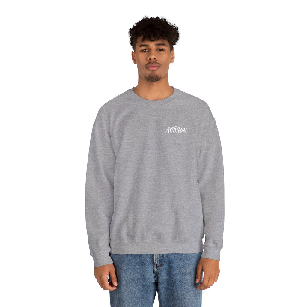 Pantone 1 Water Sweatshirt with Art on Back
