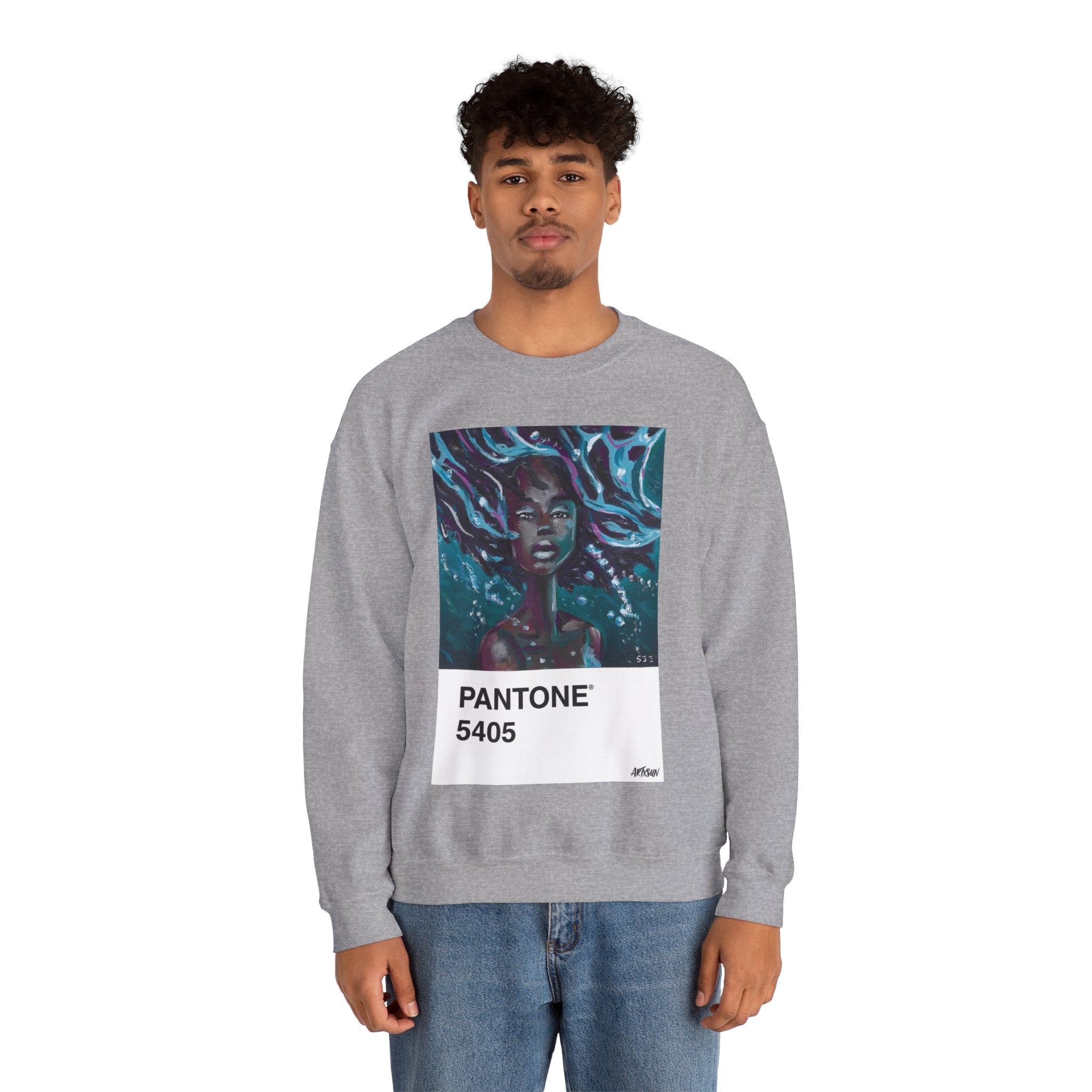 Pantone 1 Water Sweatshirt