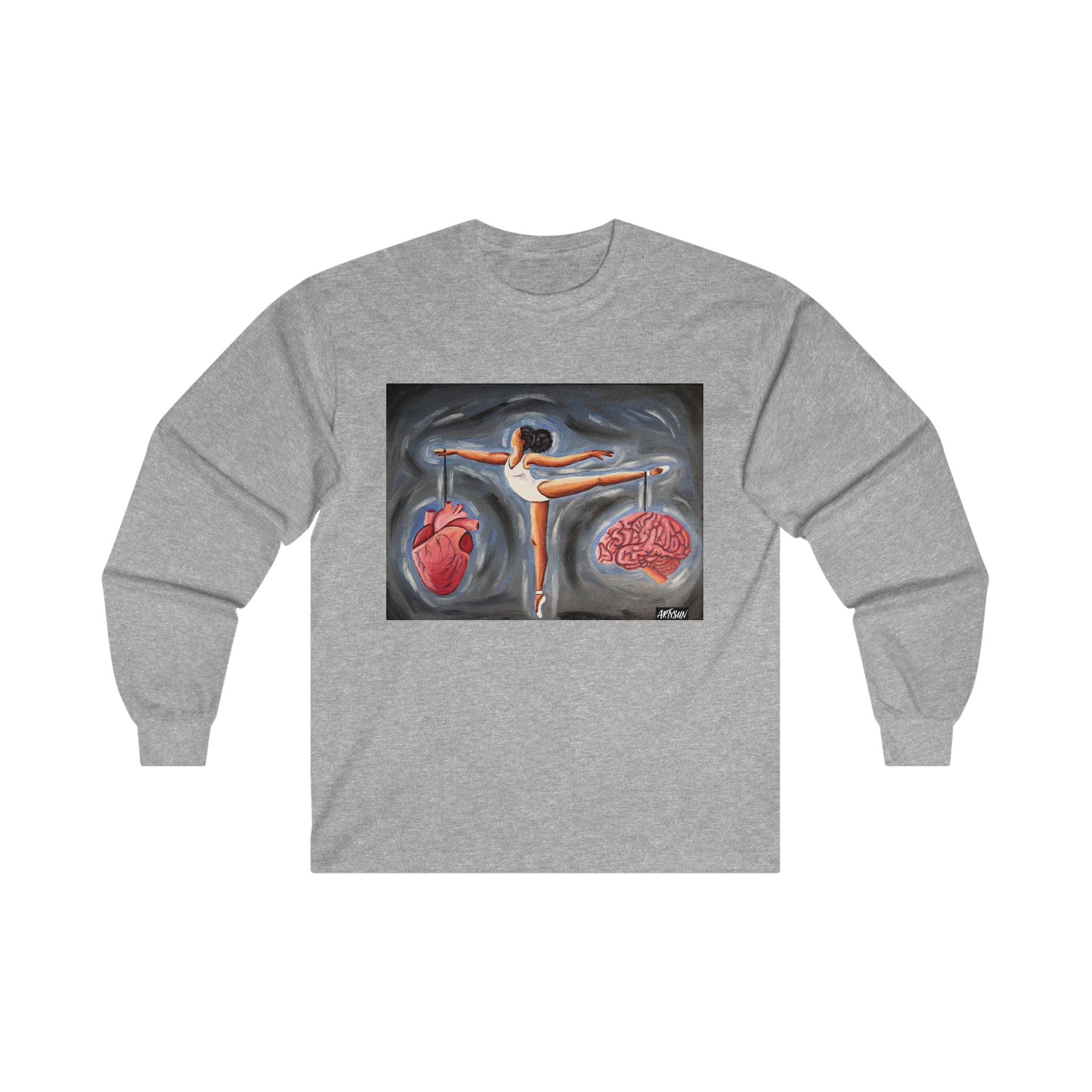 Heart vs Brain Long Sleeve Shirt