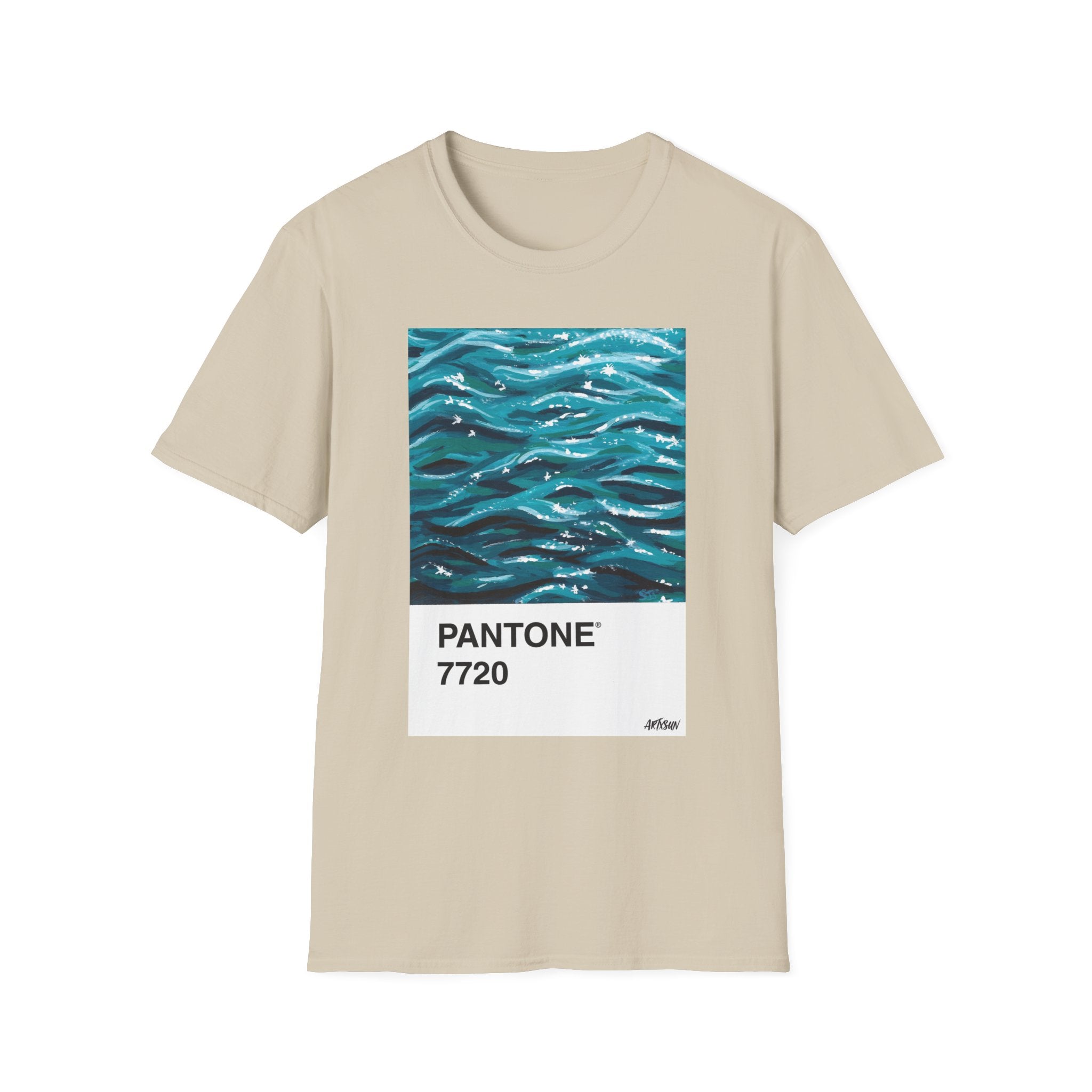 Pantone 17 Ocean Short Sleeve Shirt