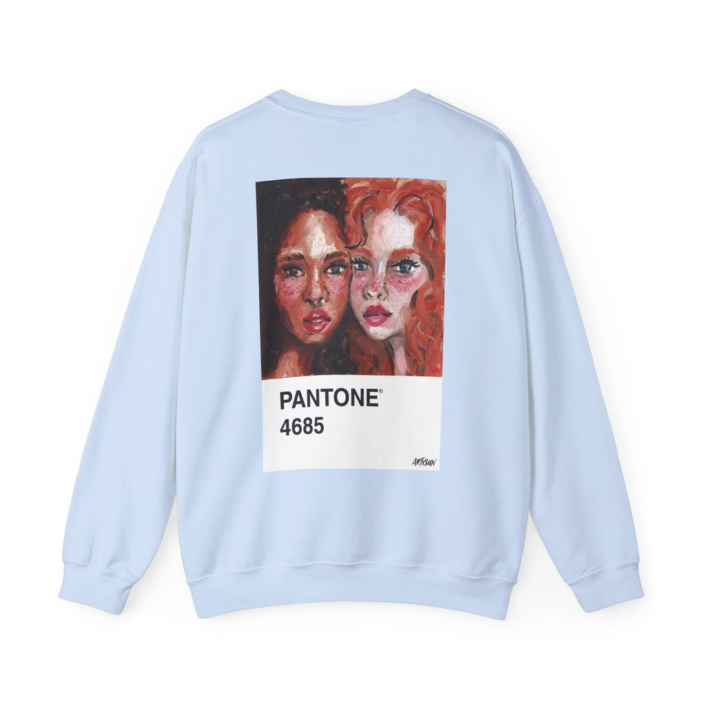 Pantone 8 Unity Sweatshirt with Art on Back