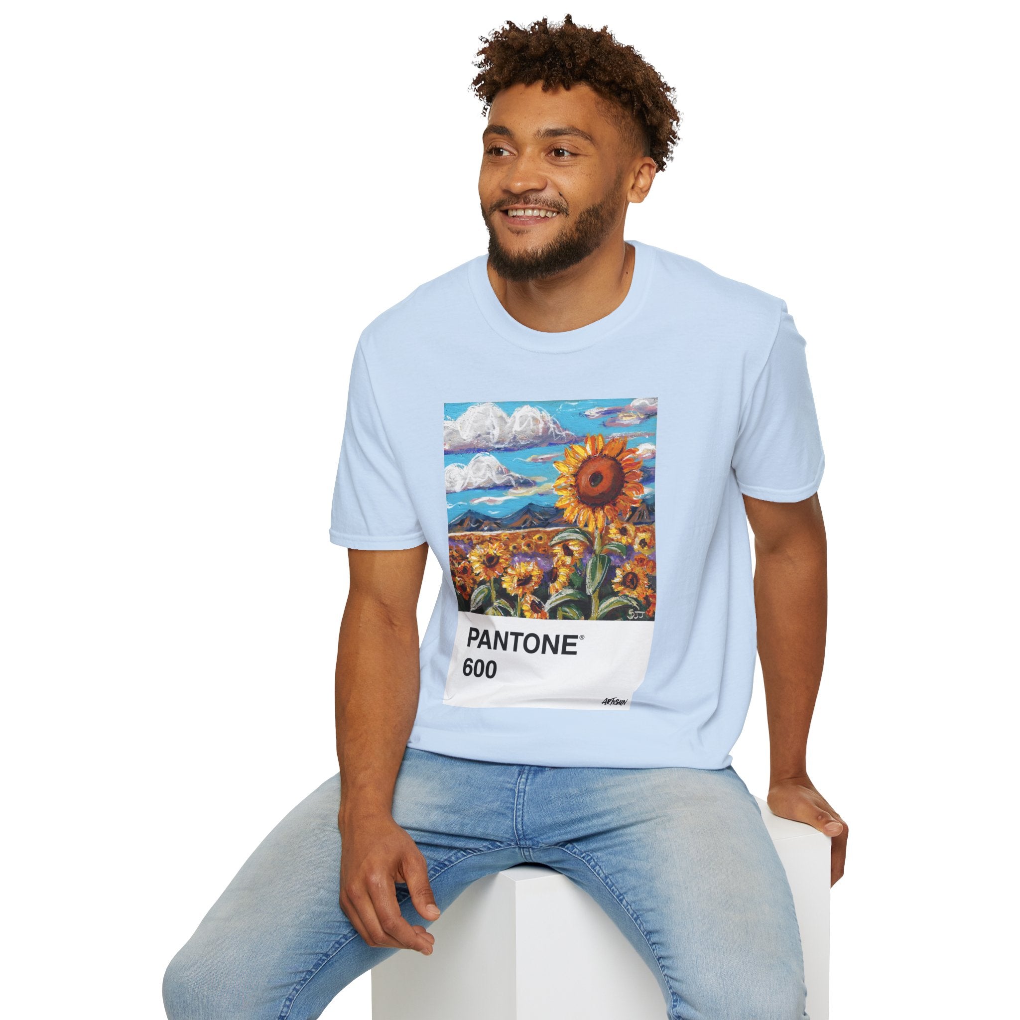 Pantone 14 Sunflower Field Short Sleeve Shirt