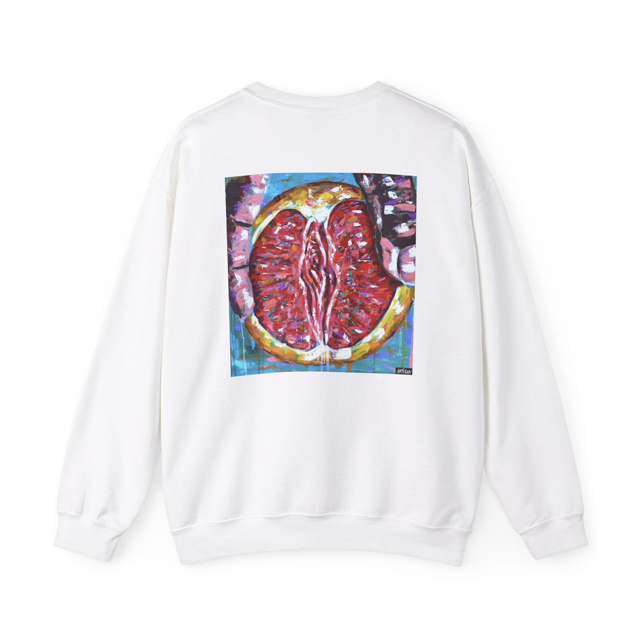 Ripe Essence Sweatshirt with Art on Back