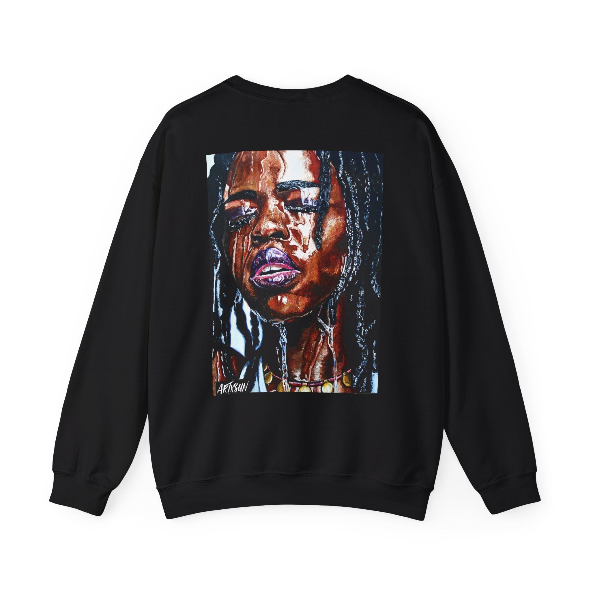 Lauryn Hill Sweatshirt with Art on Back