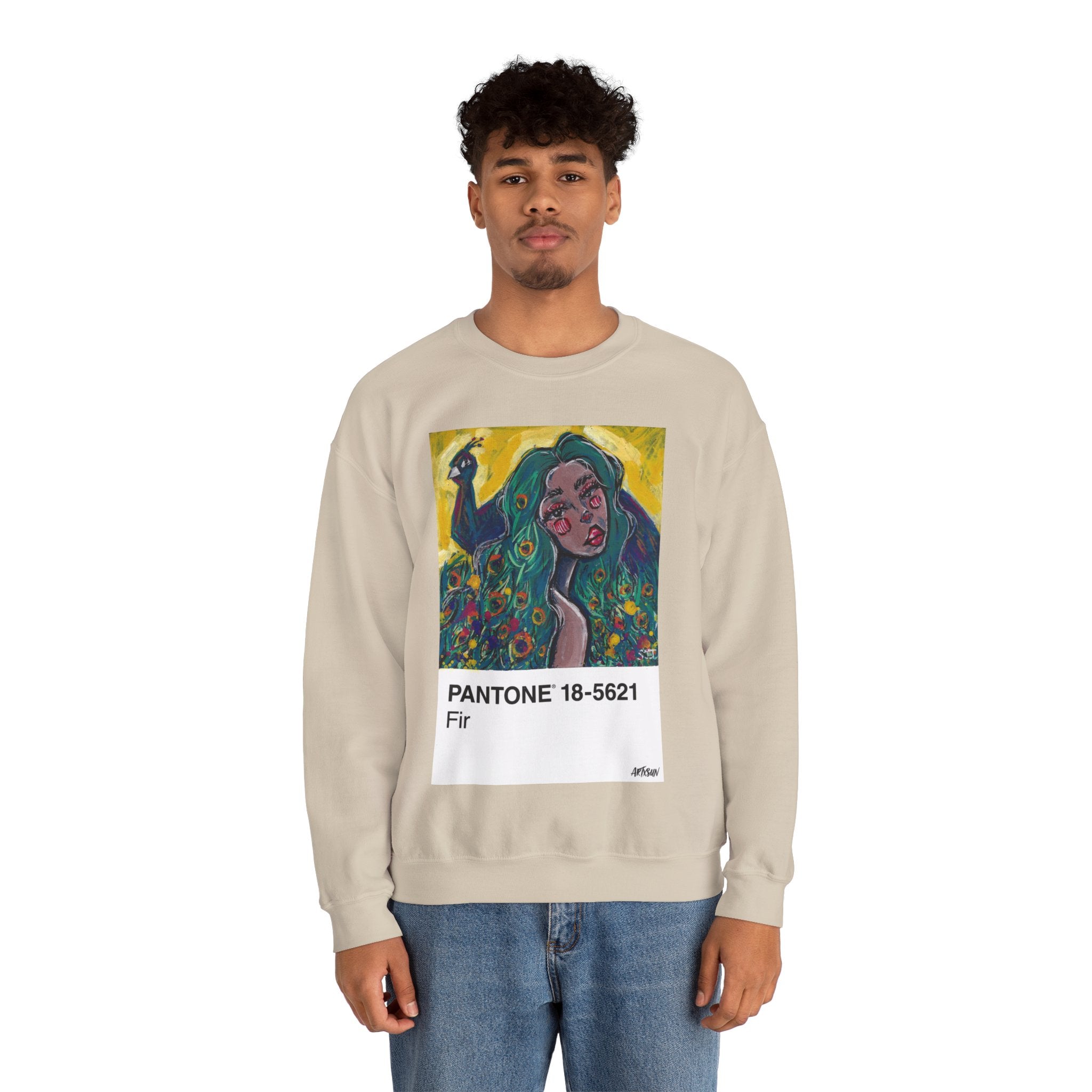 Pantone 6 Peacock Sweatshirt