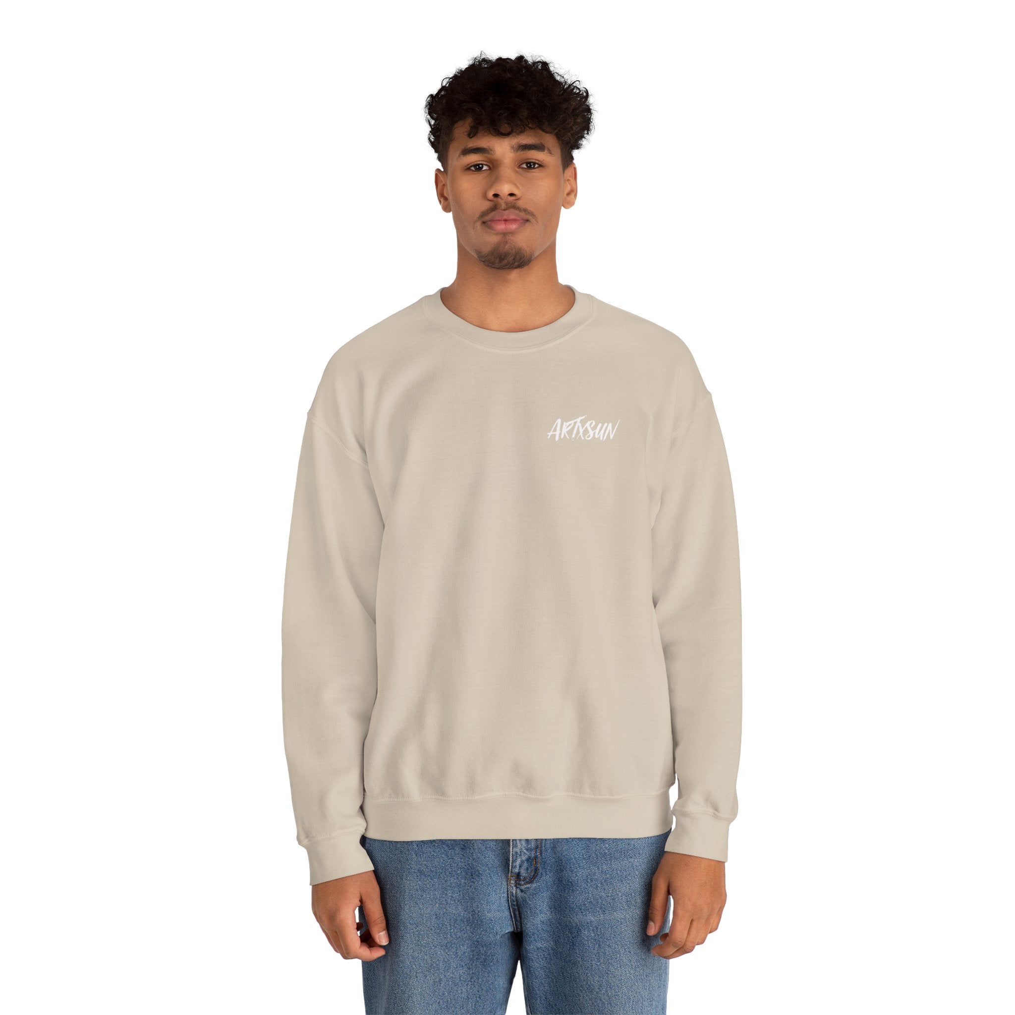 Pantone 2 Earth Sweatshirt with Art on Back