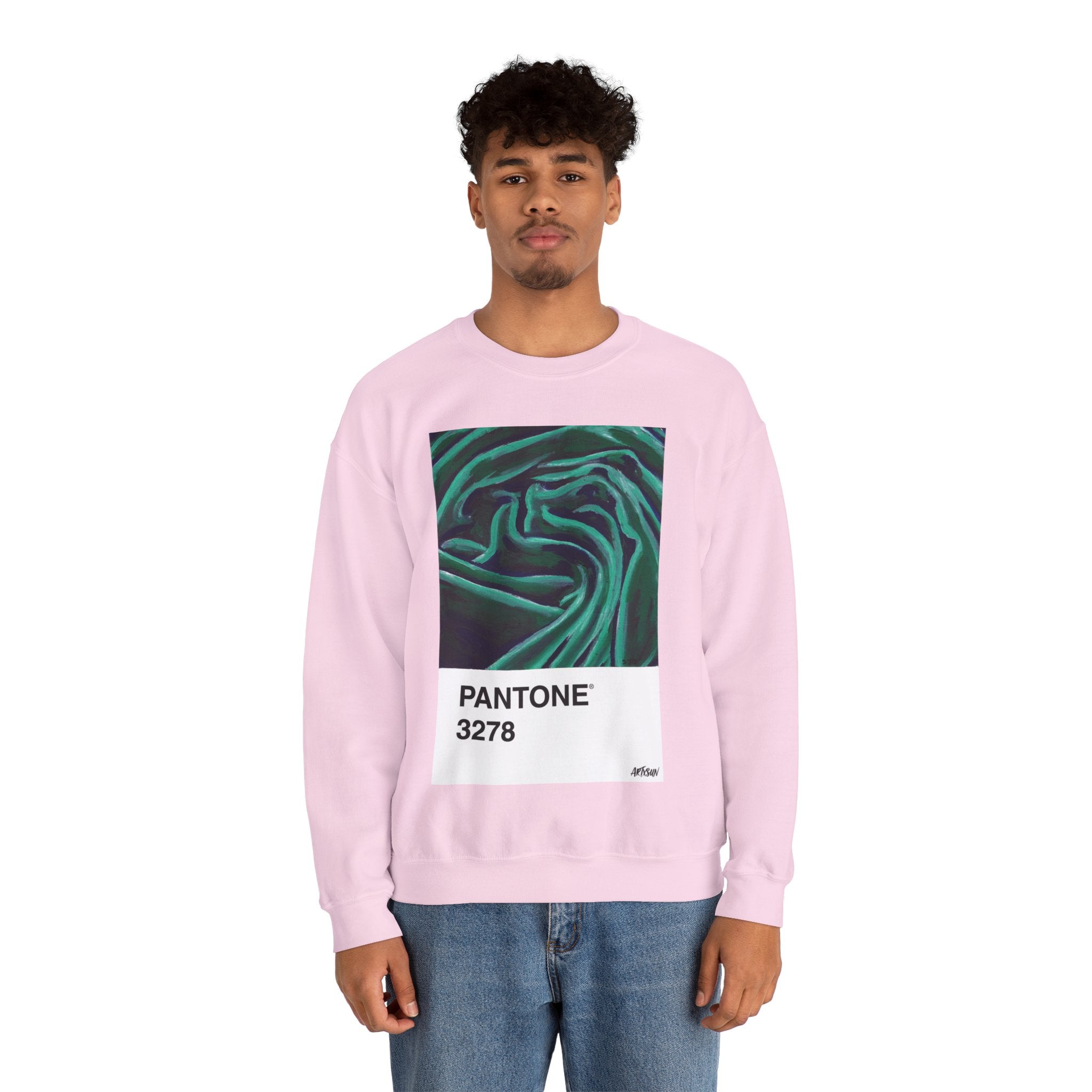 Pantone 19 Green Fabric Sweatshirt